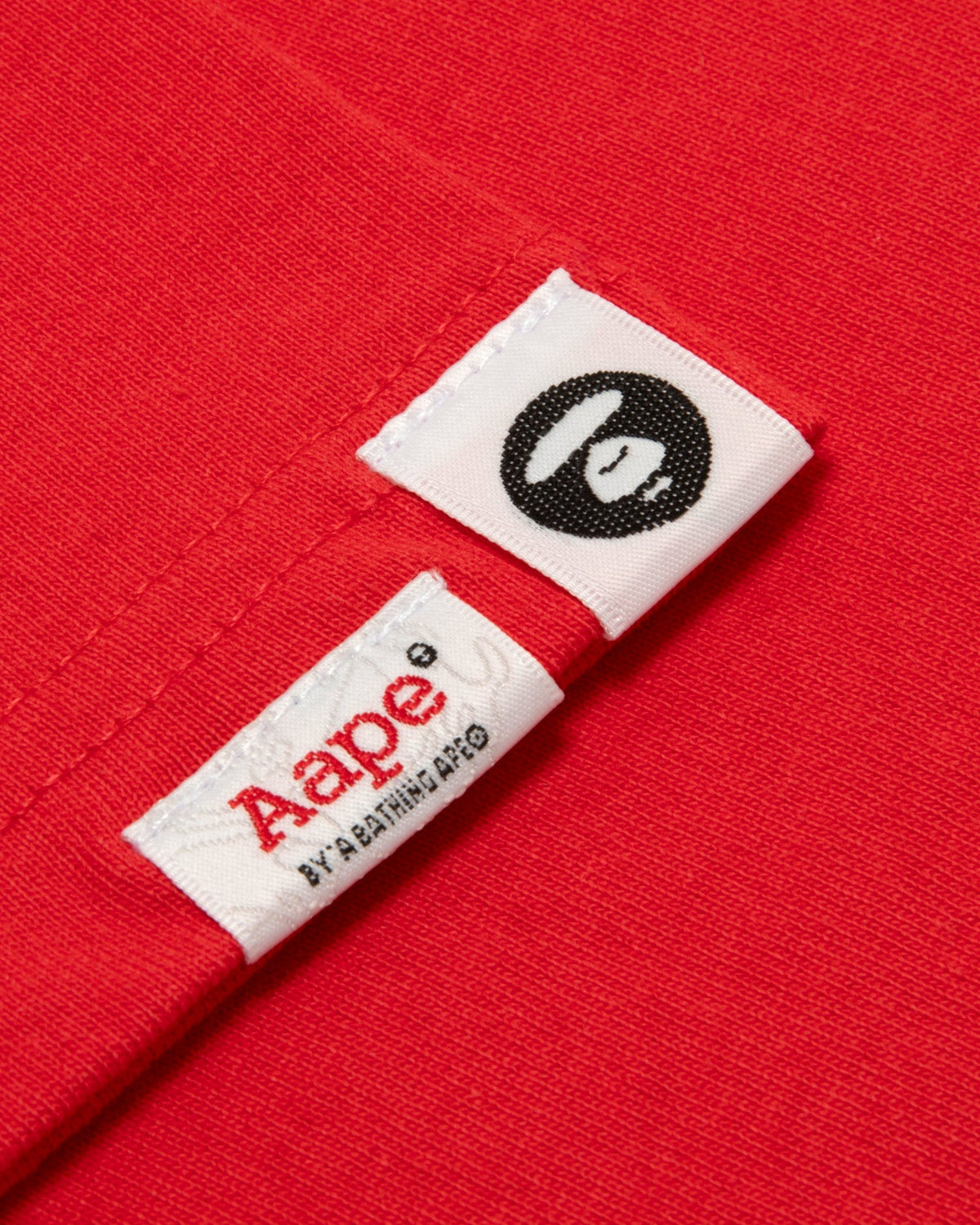 香港直郵 Aape 男装 26秋冬老花迷彩猿人做旧裂纹字母潮流短袖T恤1958 AAPTEM1958XXR