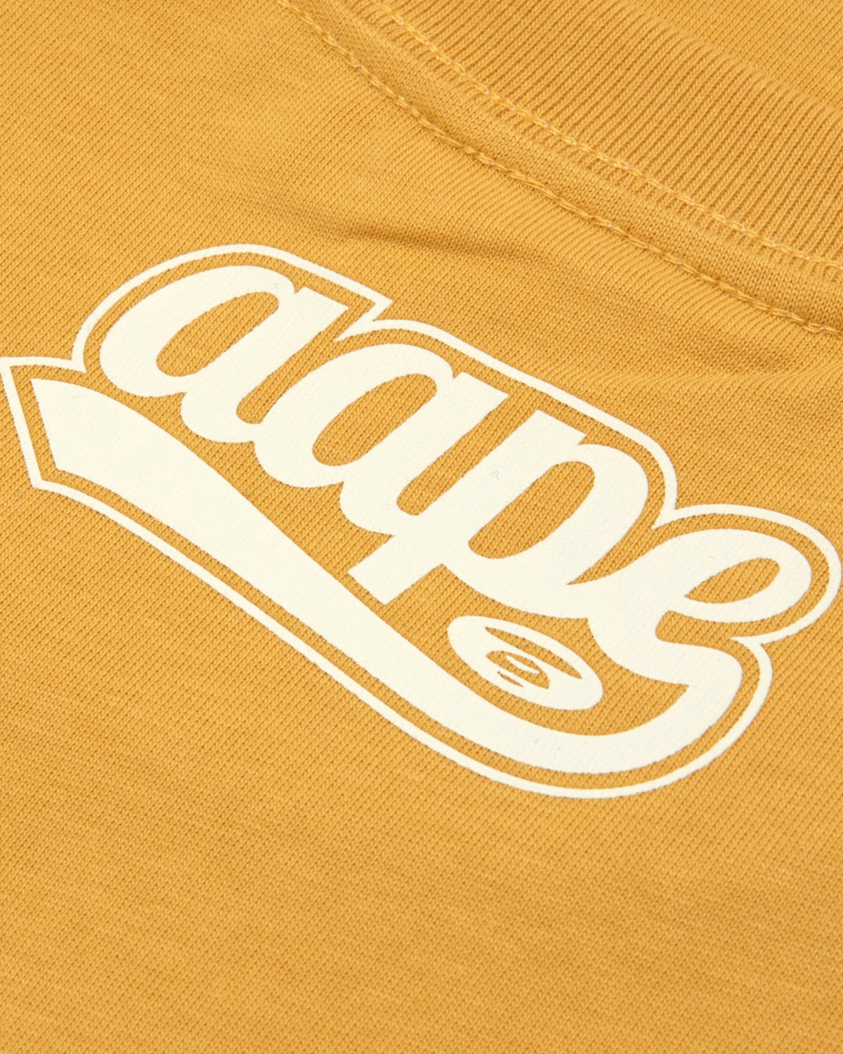 Aape 男裝 26秋冬老花猿人迷彩字母徽章印花潮流短袖T恤1960 AAPTEM1960XXR