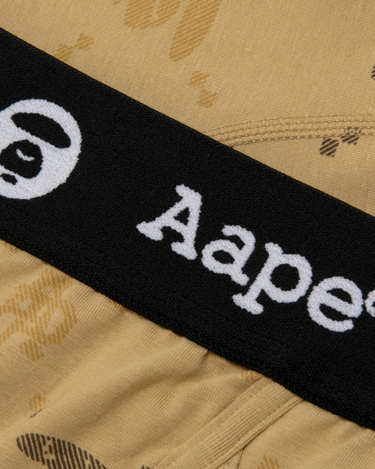 香港直郵 Aape 猿人老花滿印潮流質感平腳內褲5403 AAPUWM5403XXR