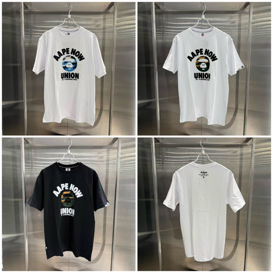香港直郵 Aape 男裝 26秋冬 迷彩猿人字母印花經典潮流舒適短袖T卹10024XR