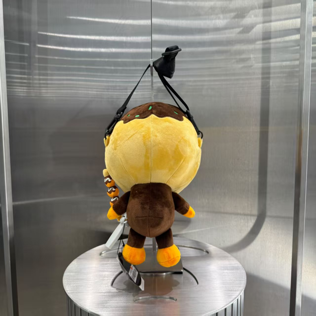 香港直郵 專櫃正品 BABY MILO STORE 卡通章魚燒頭套持串小猴斜背包4547