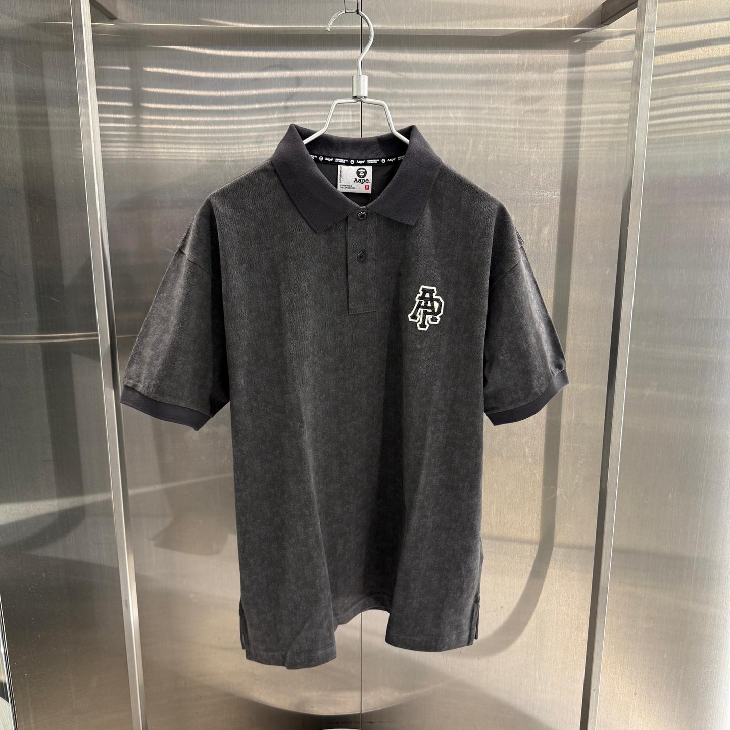 香港直郵 男裝 26春夏迷彩字母刺繡舒適潮流休閒POLO衫 1891