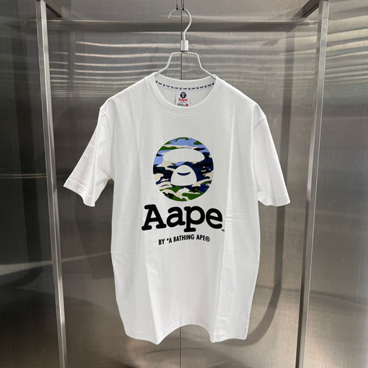 香港直郵 Aape 男裝 26春夏 猿人迷彩印花潮流舒適休閒短袖T恤1834