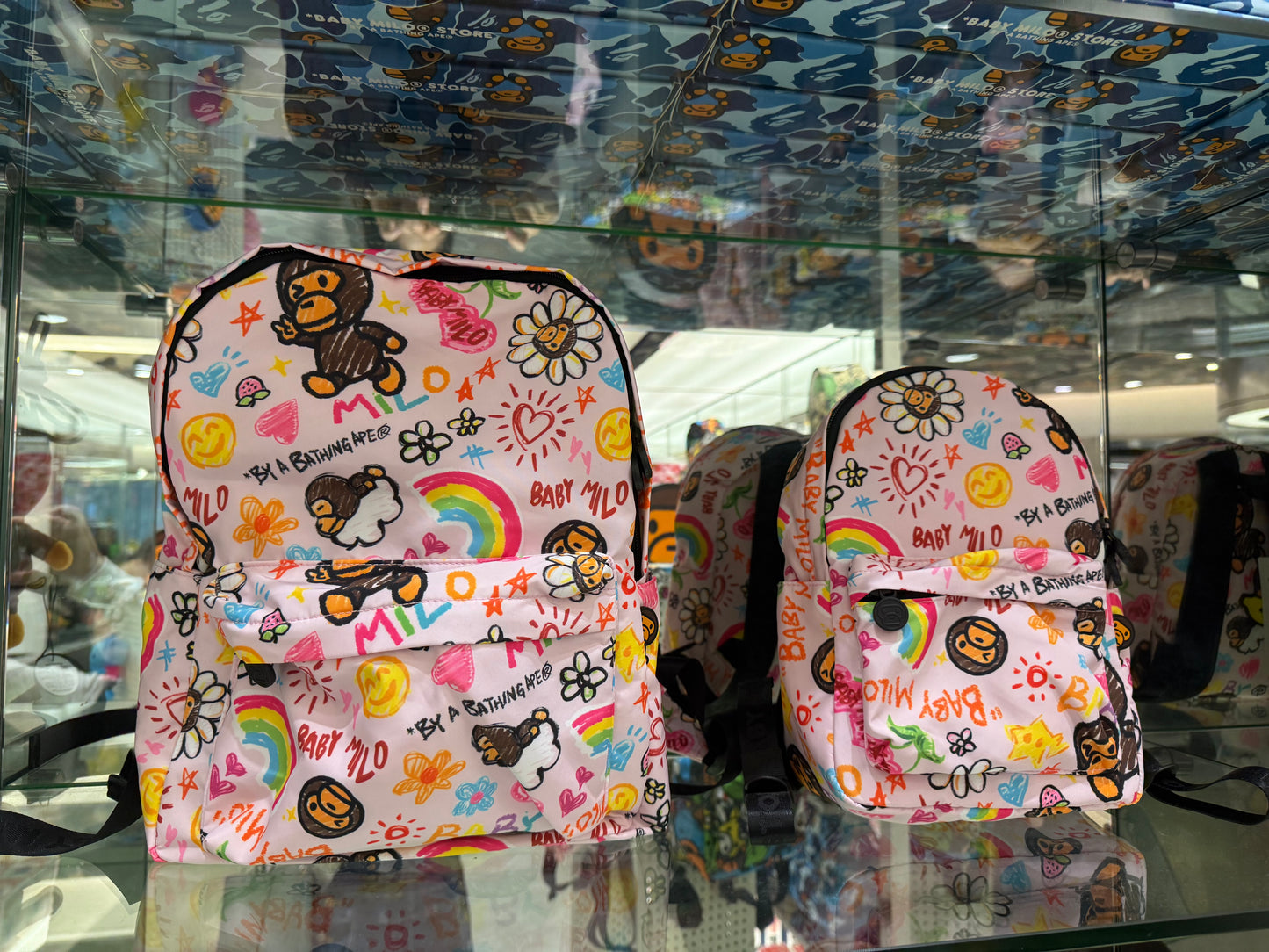 香港直郵 BABY MILO STORE 卡通動物圖案可愛雙肩包4228