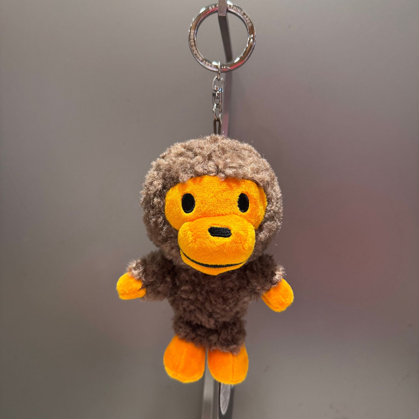 BABY MILO STORE  卷毛卡通小猴挂件钥匙扣4639