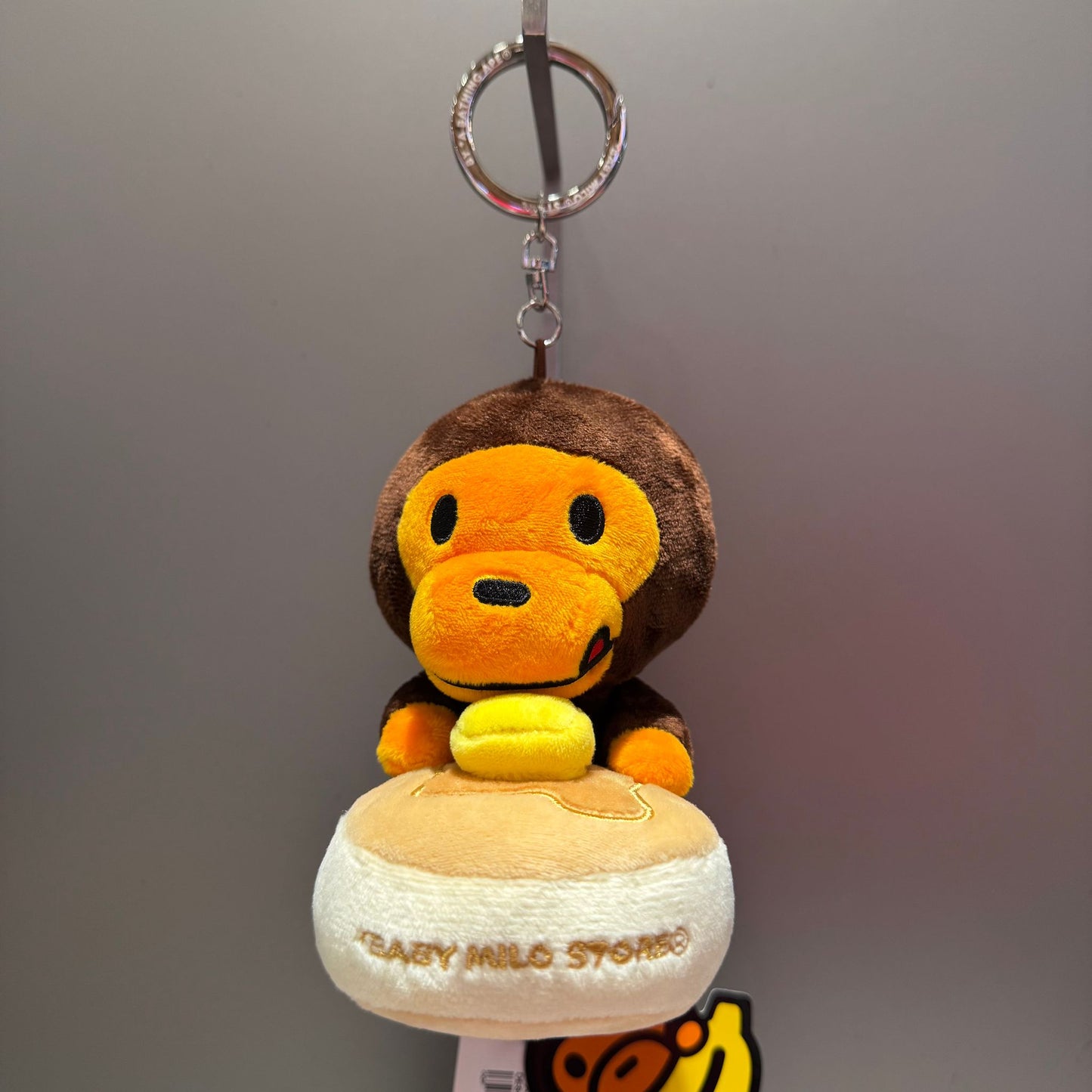 BABY MILO STORE 日式松餅小猴掛件鑰匙扣4637