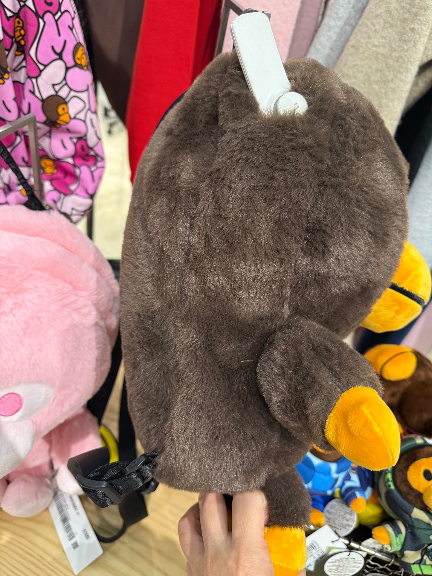 香港直郵 專櫃正品 BABY MILO STORE 超可愛小猴立體3d小猴背包 4235