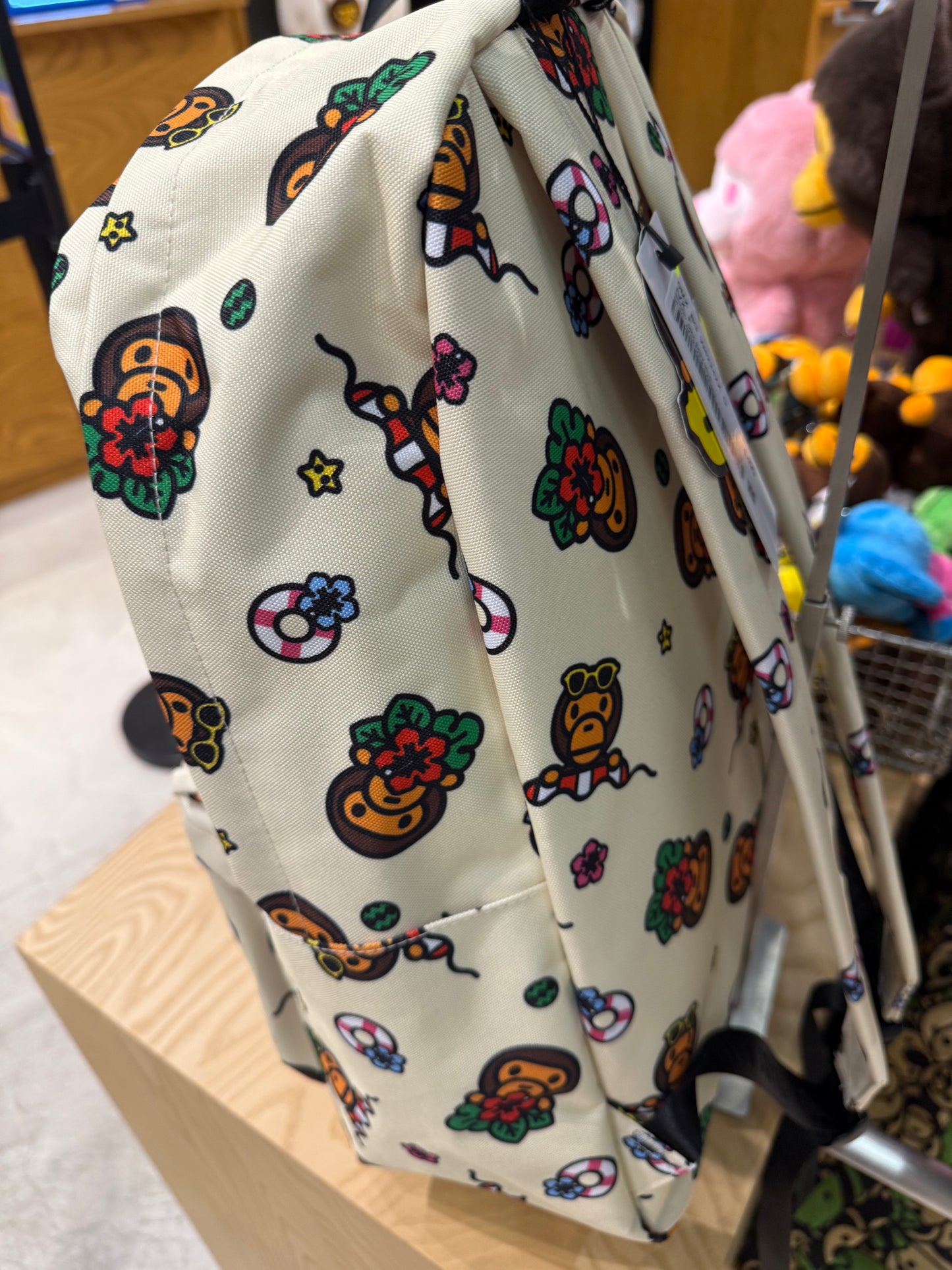 香港直郵 BABY MILO STORE 卡通圖案迷彩雙肩包背包（大號）4224