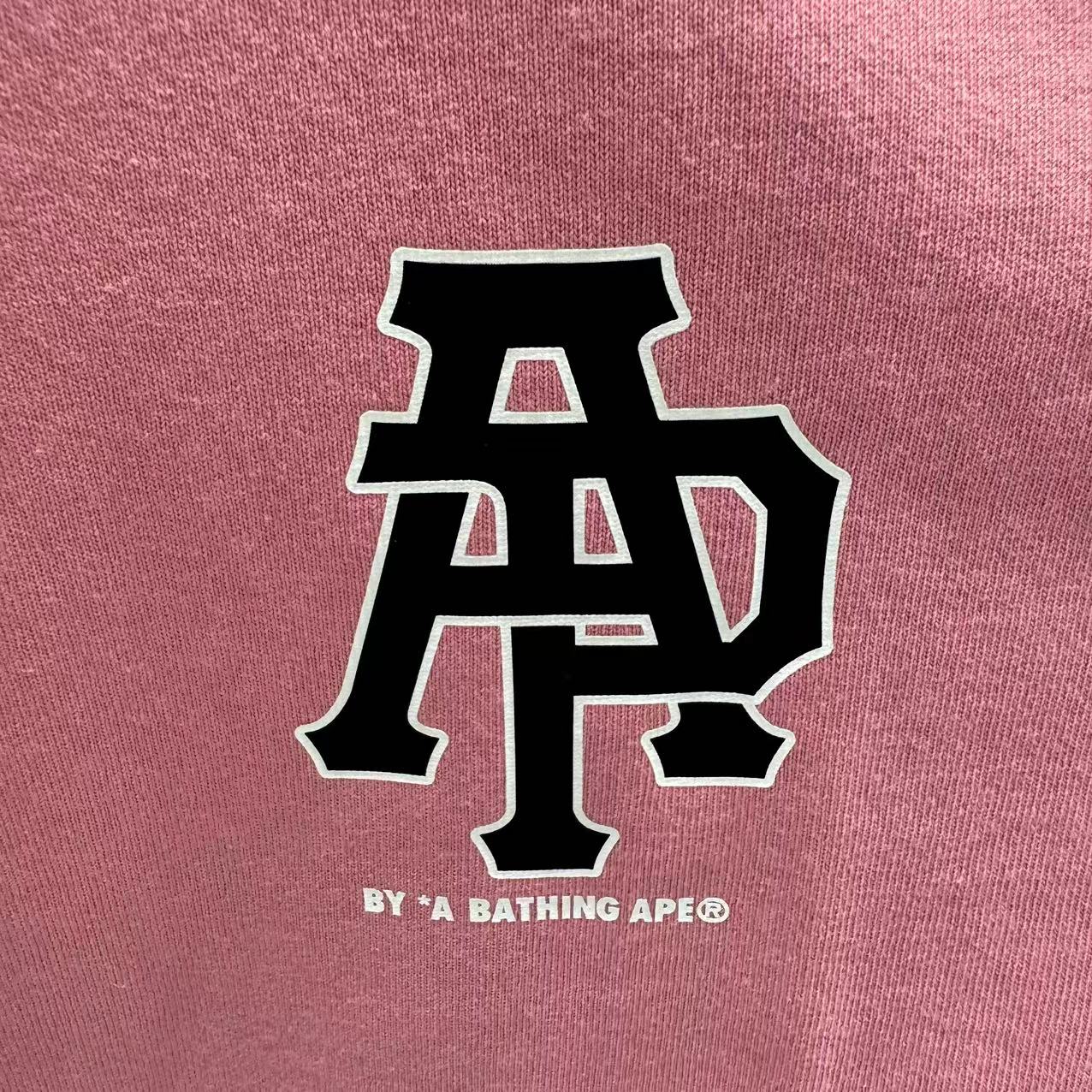 香港專櫃代購 Aape 男裝 24秋冬迷彩猿顏字母印花簡約潮流休閑短袖T恤1562