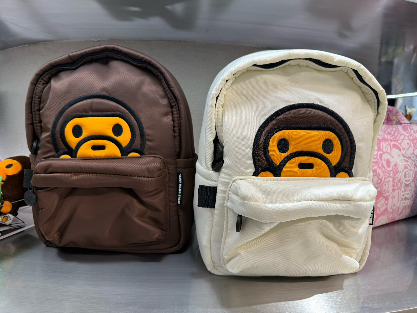 香港直郵 專櫃正品 BABY MILO STORE 卡通小猴圖案雙肩包（小號）4447