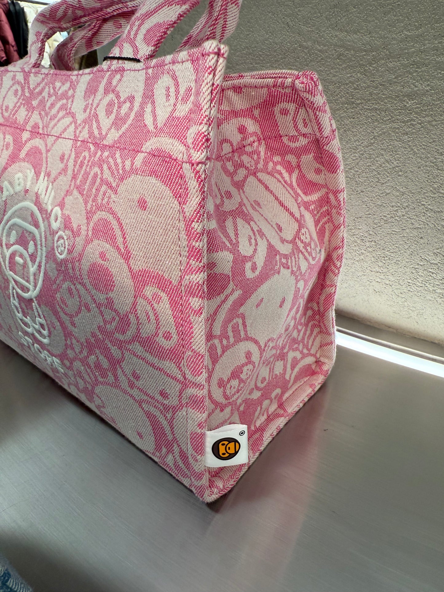 香港直郵 專櫃正品 BABY MILO STORE 卡通圖案迷彩挎包手提包（小號）4461