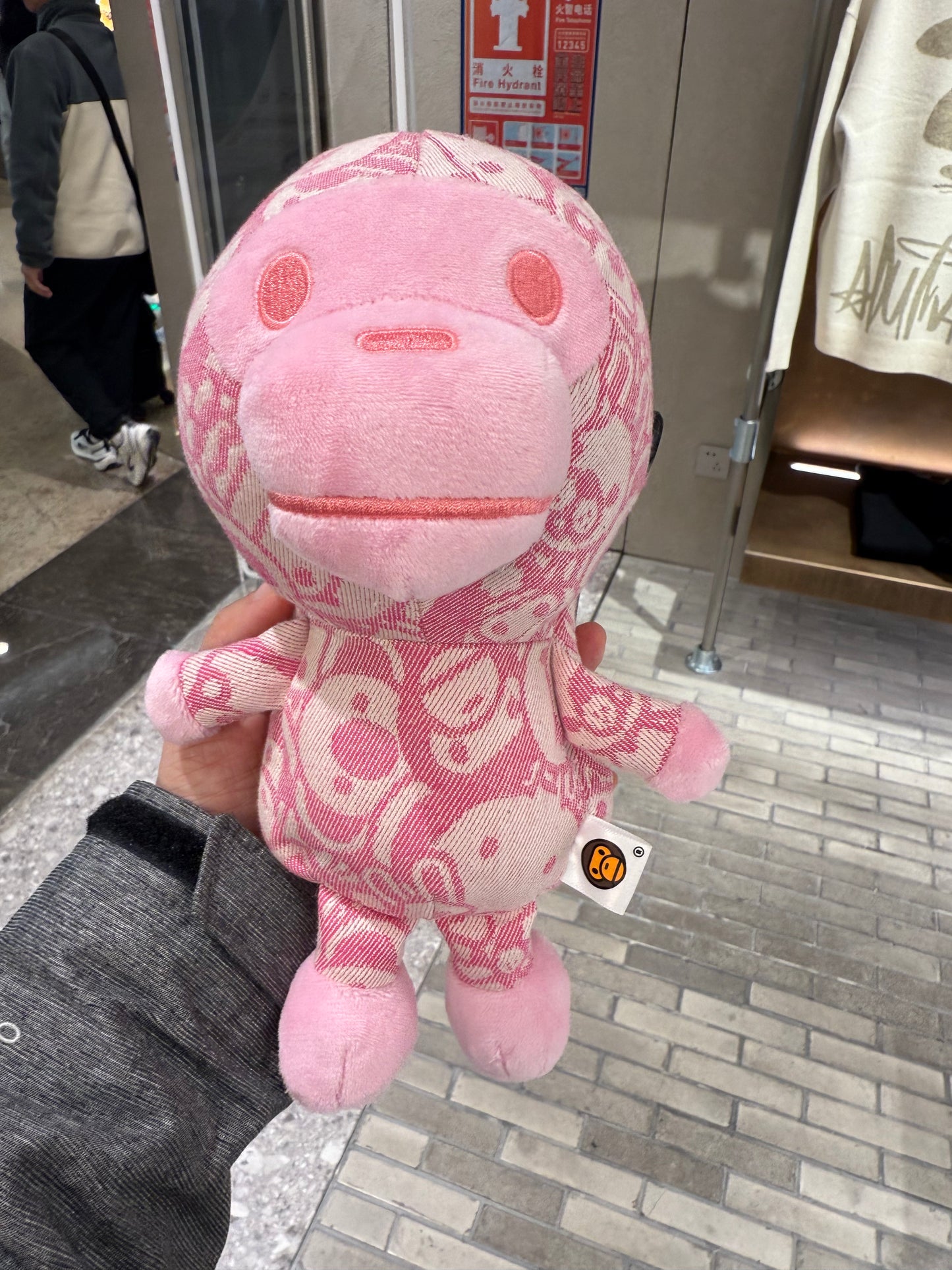 香港直郵 專櫃正品 BABY MILO STORE  立體卡通小猴單肩包斜挎手機包4463