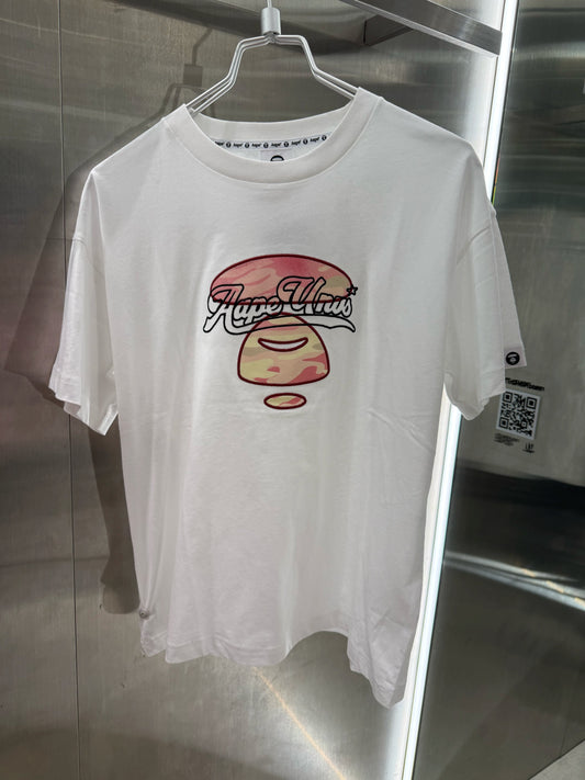 香港代購 專櫃正品 Aape 26春夏 女裝 字母刺繡猿人迷彩印花舒適休閑短袖T恤1902