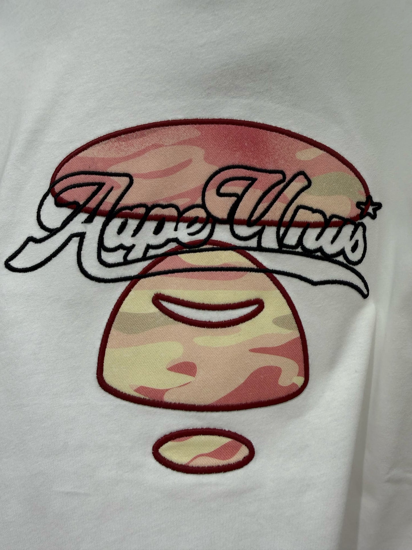 香港代購 專櫃正品 Aape 26春夏 女裝 字母刺繡猿人迷彩印花舒適休閑短袖T恤1902