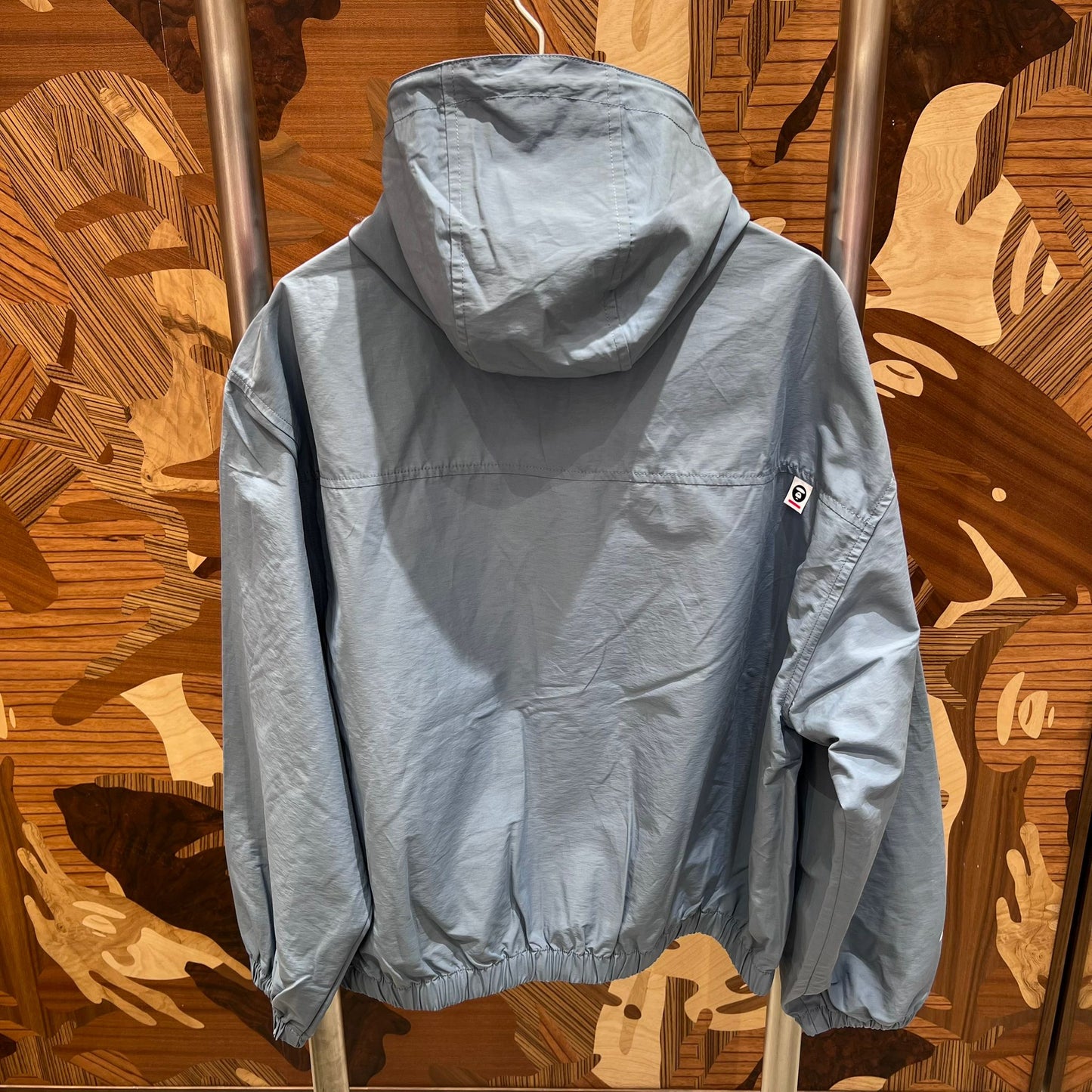 香港代購 專櫃正品 Aape 26春夏 AAPENOW 猿人小標徽章連帽薄夾克外套7769