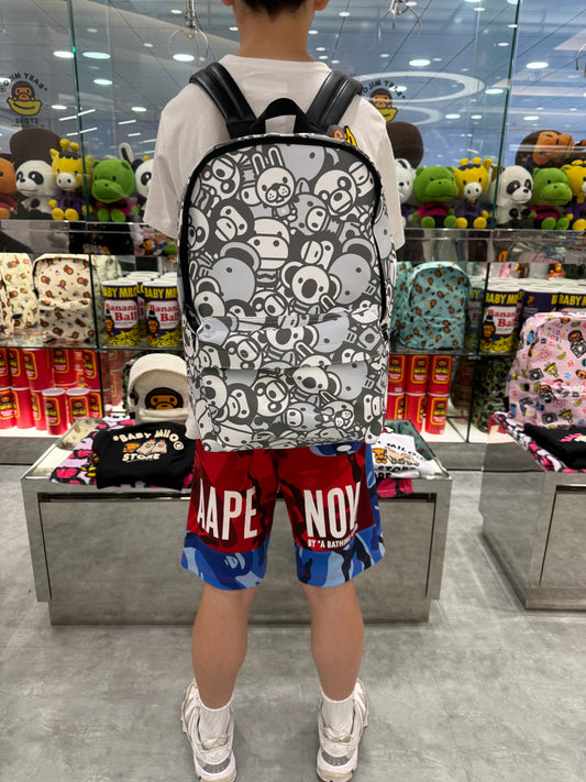 香港直郵 BABY MILO STORE  卡通動物可愛大容量雙肩包4272