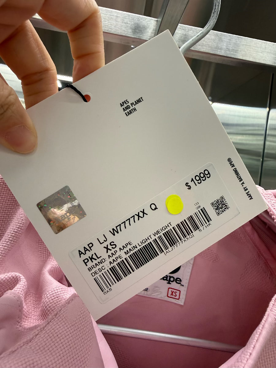 香港直郵 專櫃正品 Aape 26春夏 女 AAPEUNVS 可收納心型徽章夾克外套7777