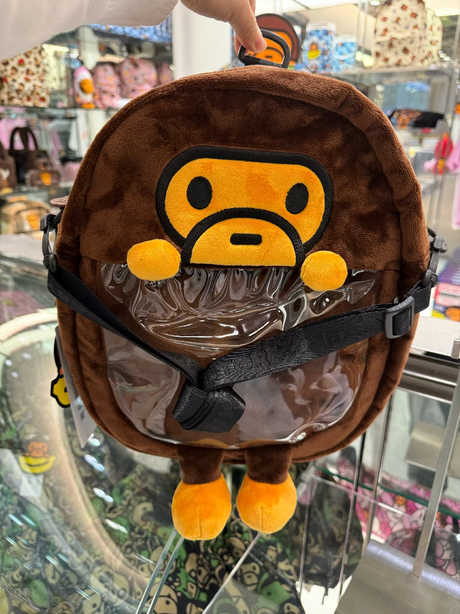 香港直郵 專櫃正品 BABY MILO STORE 透明層斜挎包4455