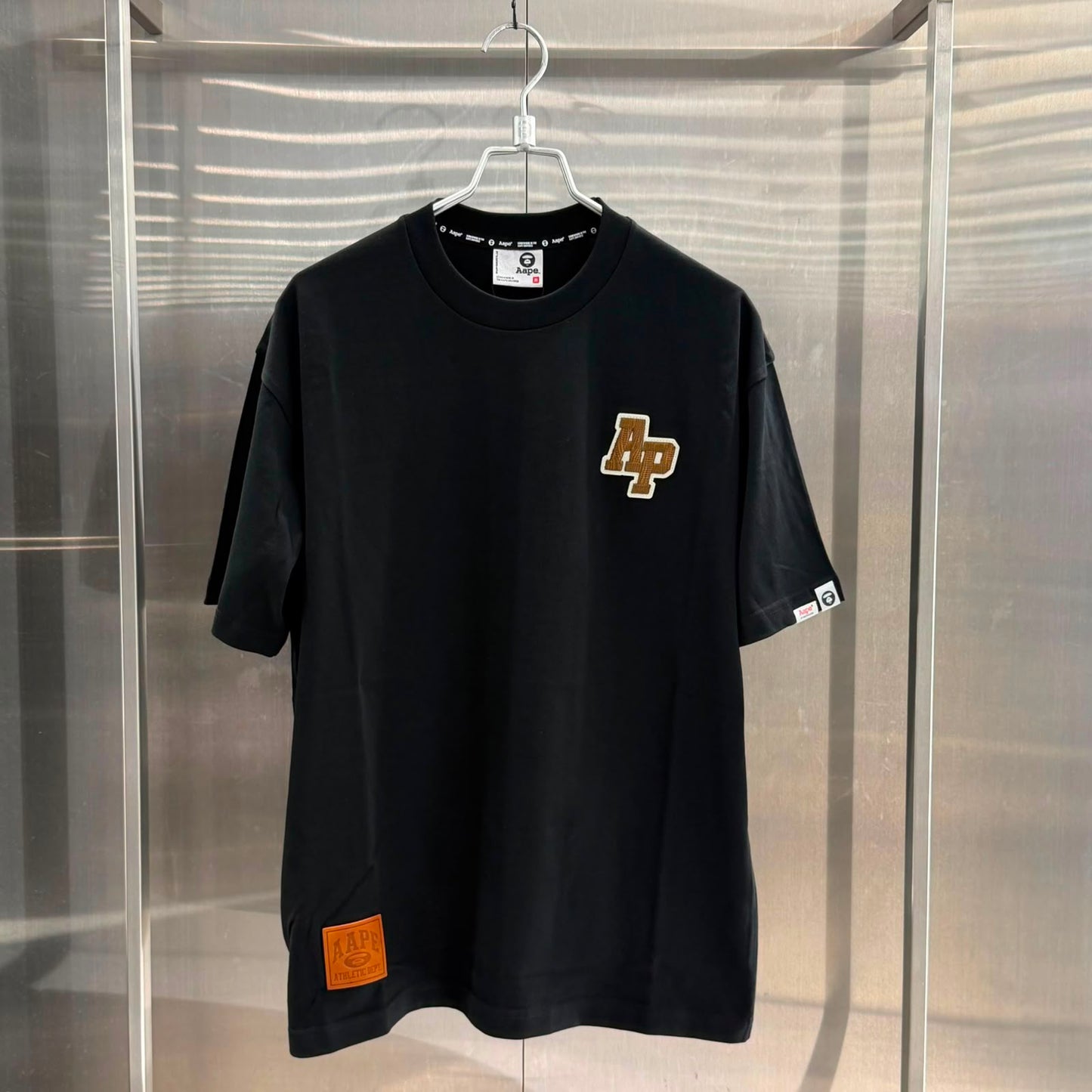Aape 2026 秋冬 男裝秋冬學院街頭木紋刺繡猿人迷彩印花短袖T恤 1999 XXR