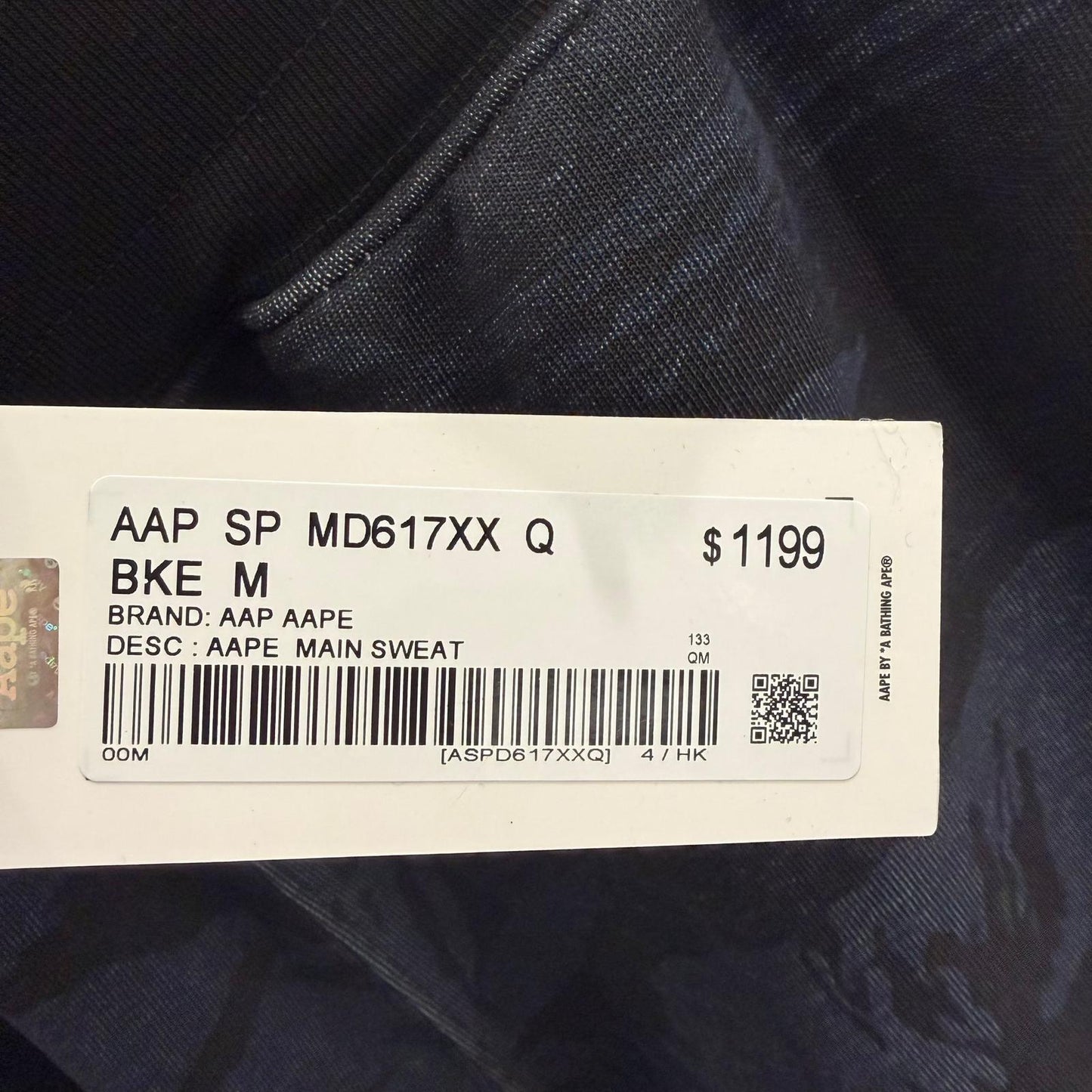 香港直郵 專櫃正品 Aape 26春夏 男 字母刺繡卡通圖案印花潮流舒適休閒短褲D617