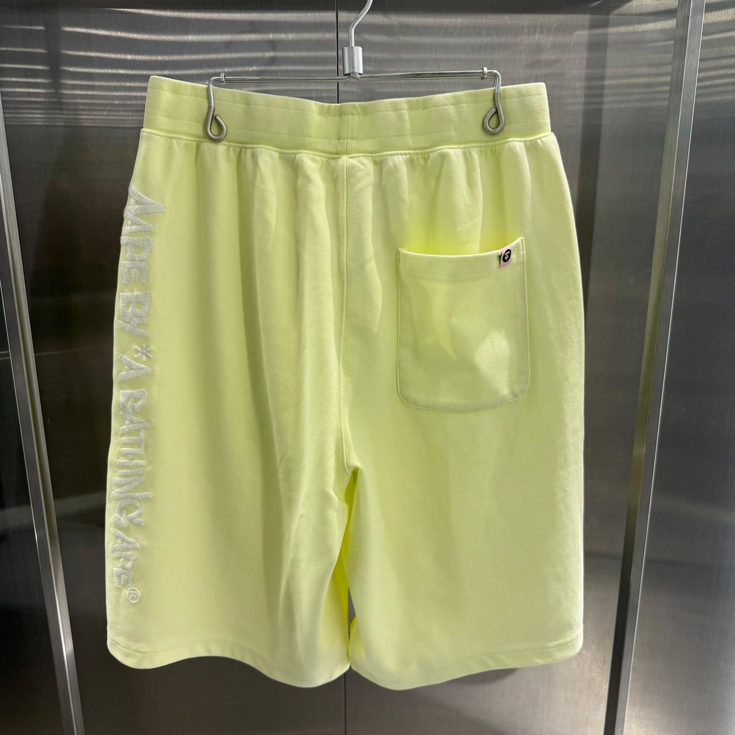 香港直郵 專櫃正品 Aape 26春夏 男 字母刺繡卡通圖案印花潮流舒適休閒短褲D617