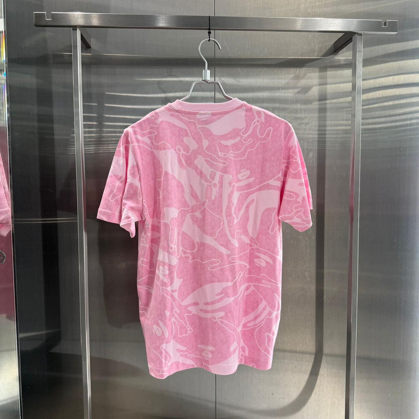 香港直郵專櫃正品 Aape 男装 26春夏 AAPENOW 猿人徽章潮流舒適休閒迷彩短袖T恤1812