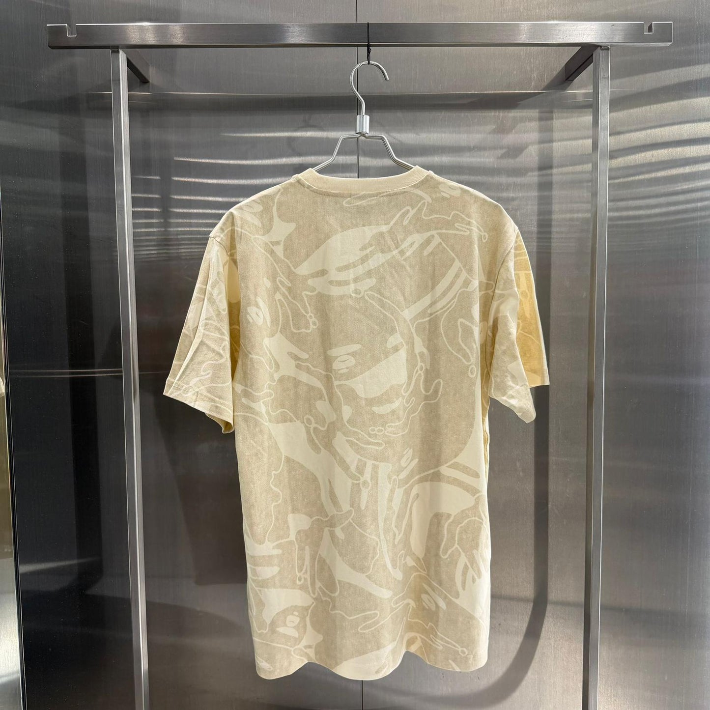 香港直郵專櫃正品 Aape 男装 26春夏 AAPENOW 猿人徽章潮流舒適休閒迷彩短袖T恤1812