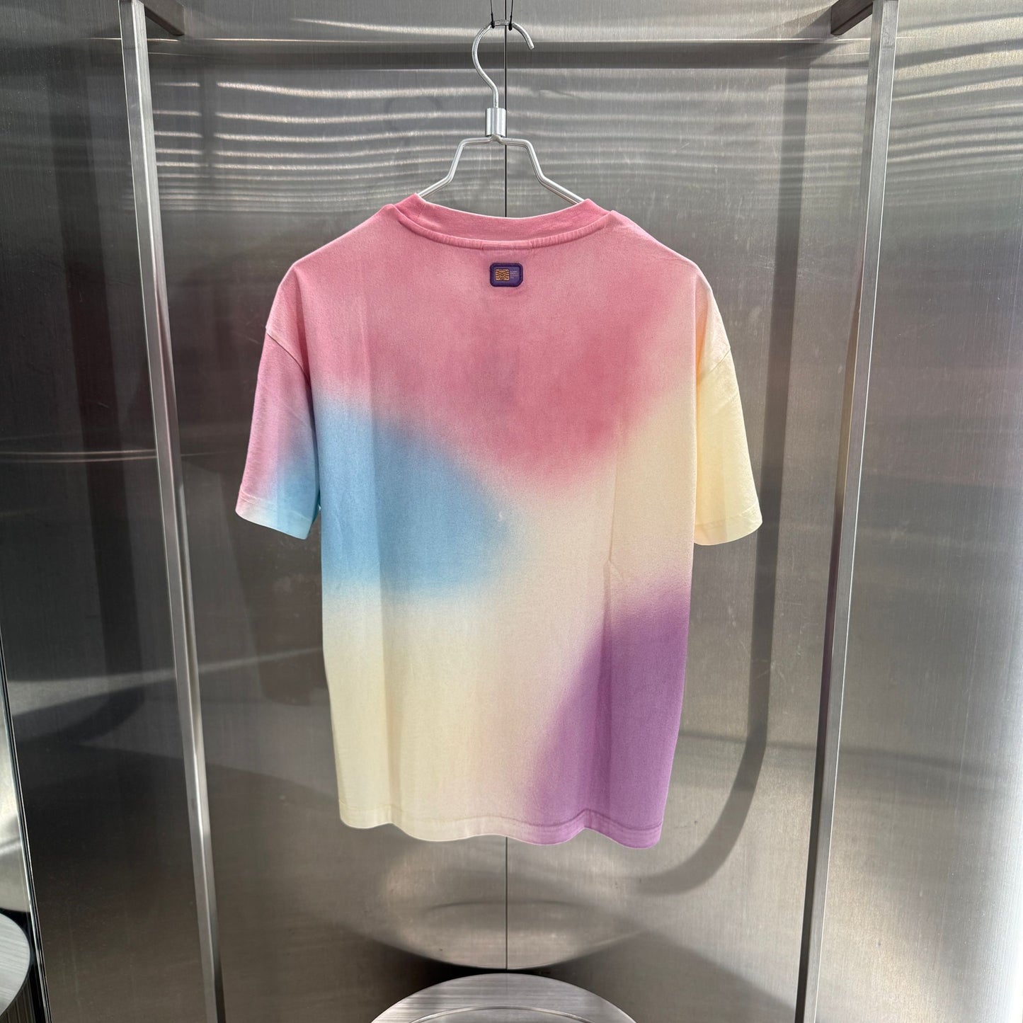 香港代購 專櫃正品 26春夏 Aape 女 AAPEUNVS 字母刺繡糖果漸變舒適潮流短袖T恤1914