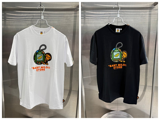 香港代購 專櫃正品 BABY MILO STORE 女裝卡通小猴拓麻歌子圖案印花短袖T恤0460