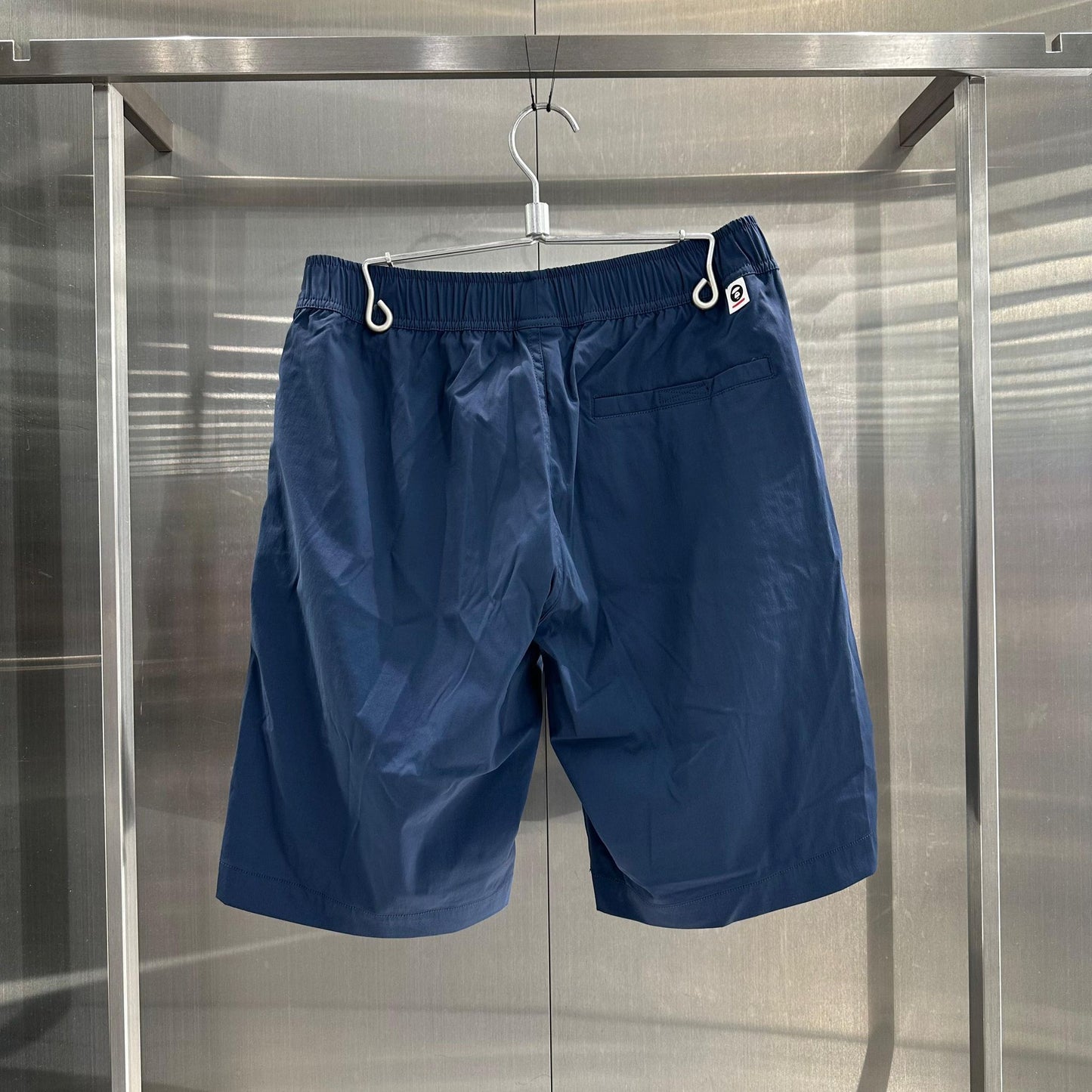 香港代購 專櫃正品 26春夏 Aape 男 AAPENOW 猿人小標徽章簡約舒適潮流短褲C680