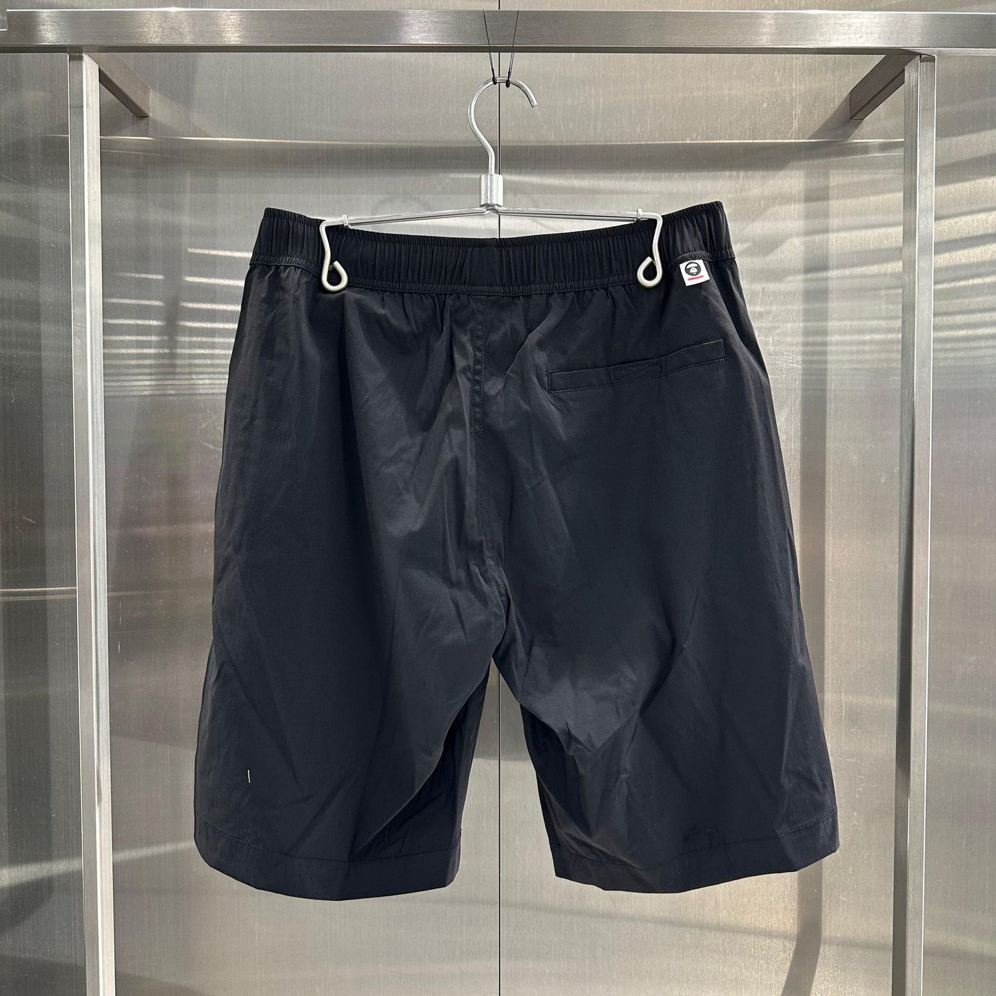 香港代購 專櫃正品 26春夏 Aape 男 AAPENOW 猿人小標徽章簡約舒適潮流短褲C680