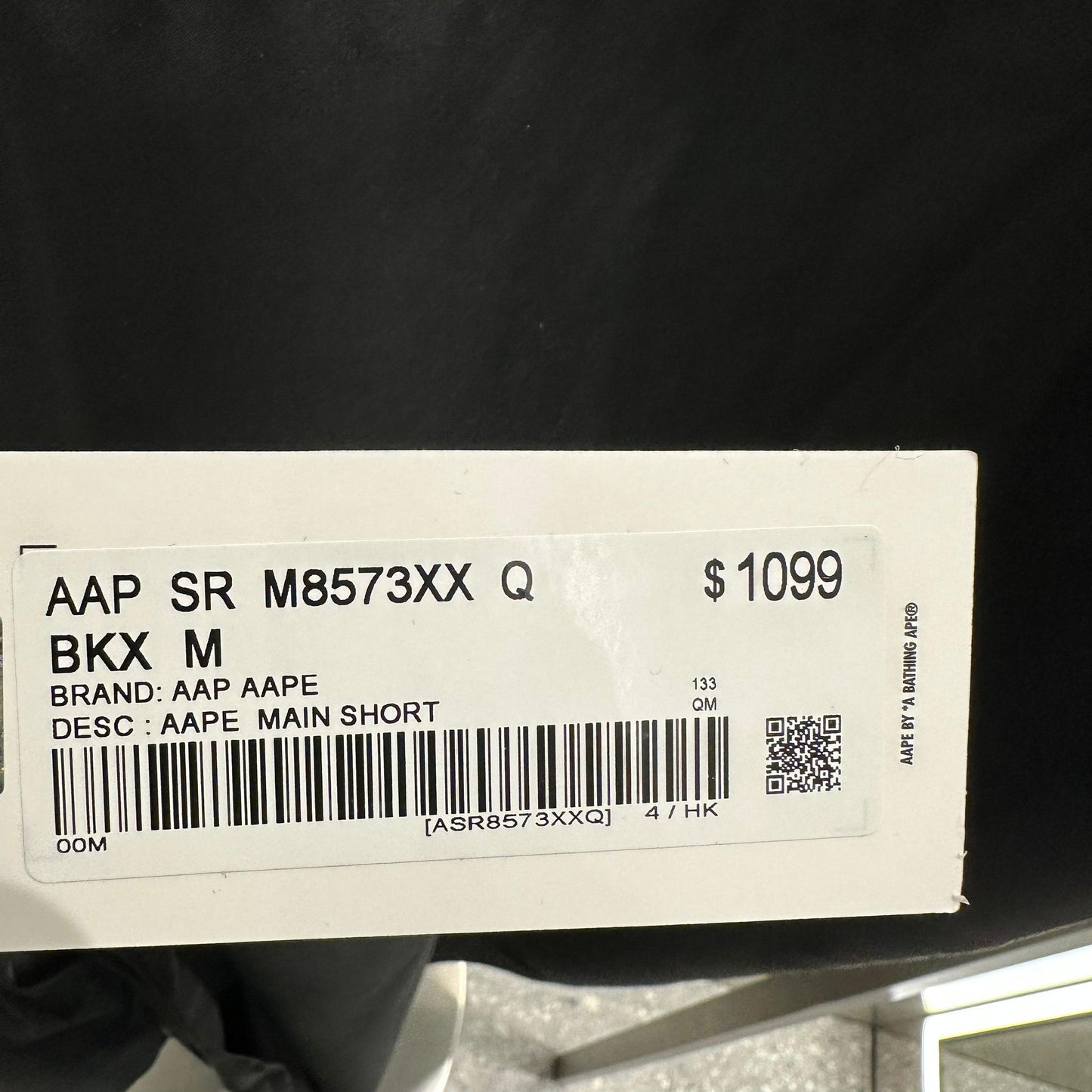香港代購 專櫃正品 26春夏 Aape 男 AAPEUNVS 猿人徽章字母塗鴉多口袋工裝短袖襯衫8573