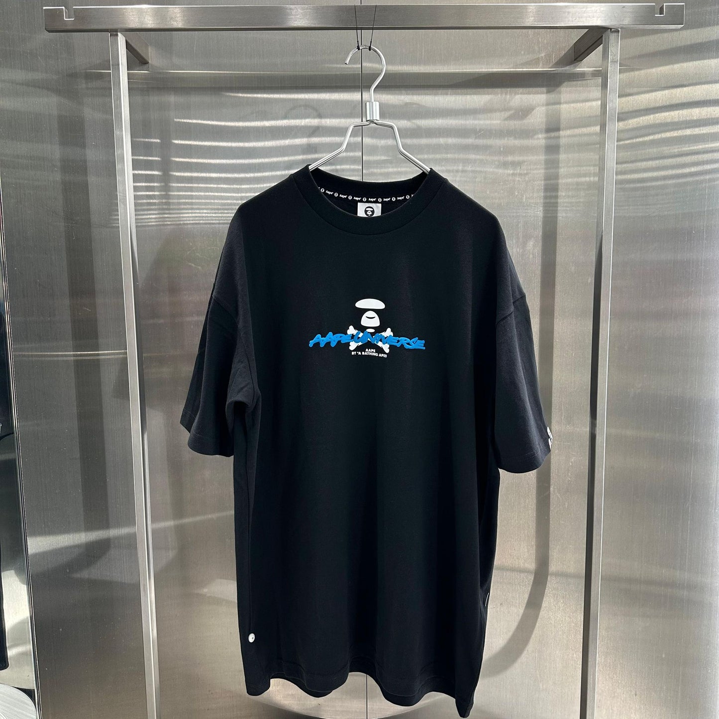香港代購 專櫃正品 26春夏 Aape 男 AAPEUNVS 猿人發泡字母印花潮流舒適短袖T恤1843