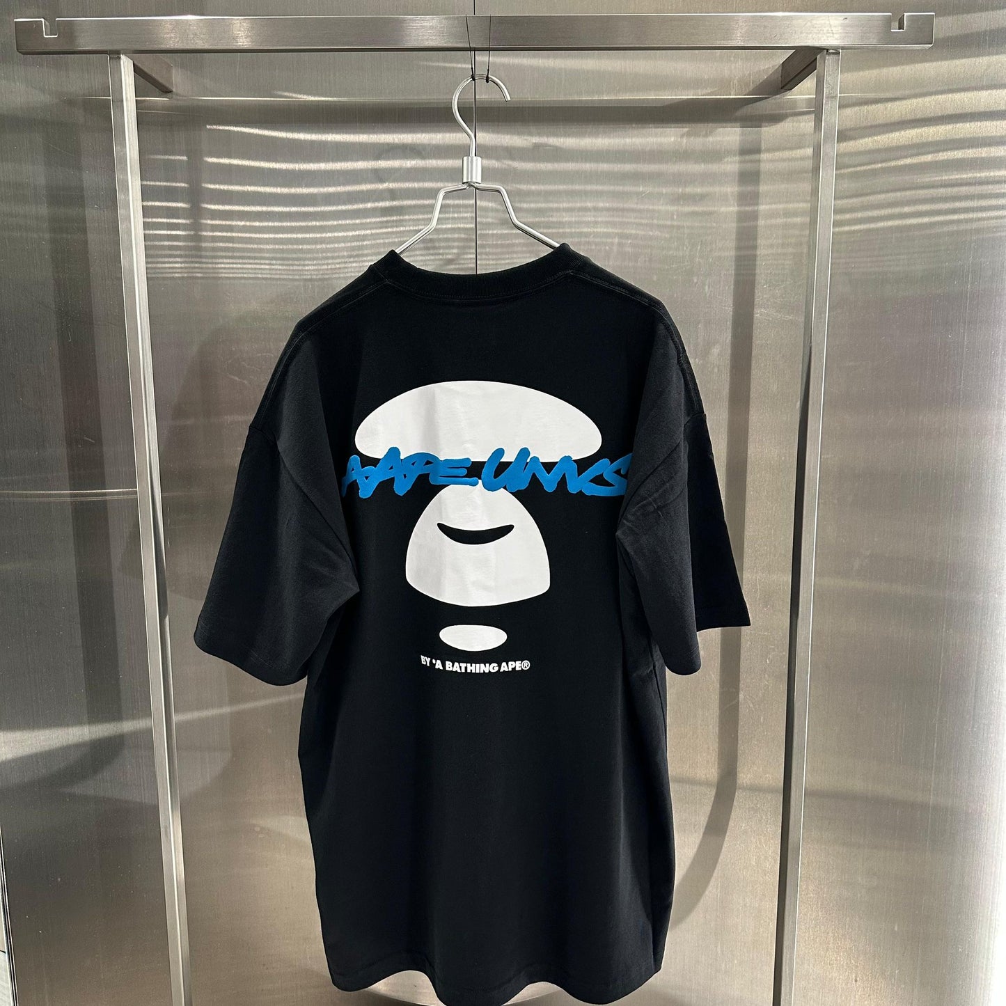 香港代購 專櫃正品 26春夏 Aape 男 AAPEUNVS 猿人發泡字母印花潮流舒適短袖T恤1843