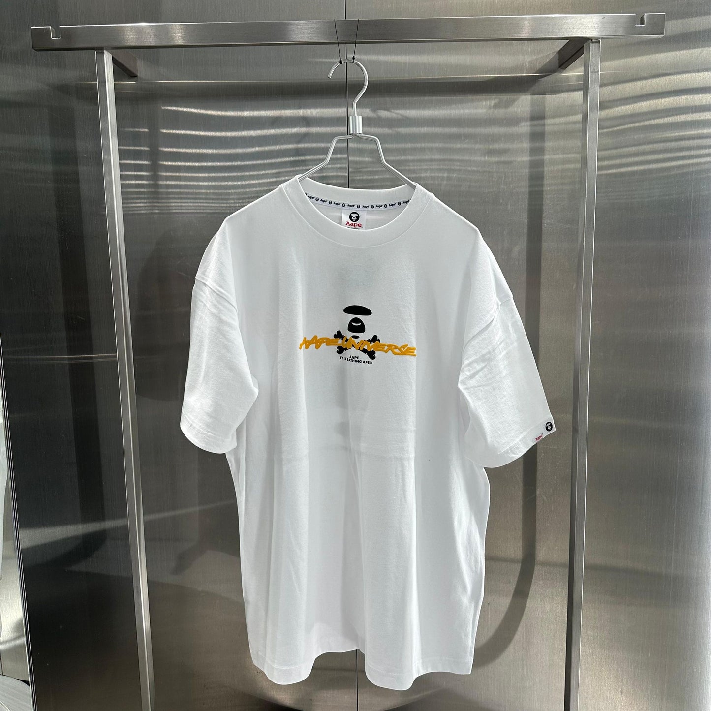 香港代購 專櫃正品 26春夏 Aape 男 AAPEUNVS 猿人發泡字母印花潮流舒適短袖T恤1843
