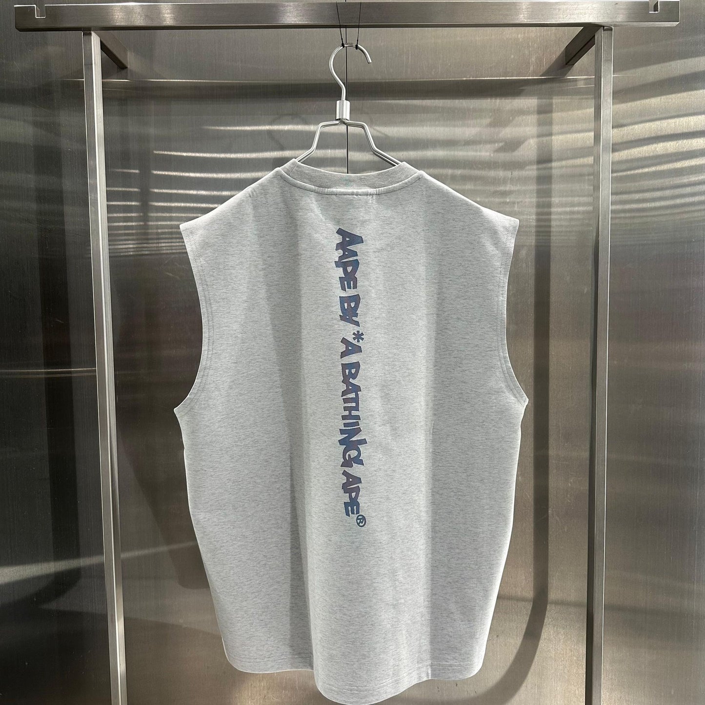 香港代購 專櫃正品 26春夏 Aape 男 字母刺繡猿人印花舒適潮流休閒背心1890