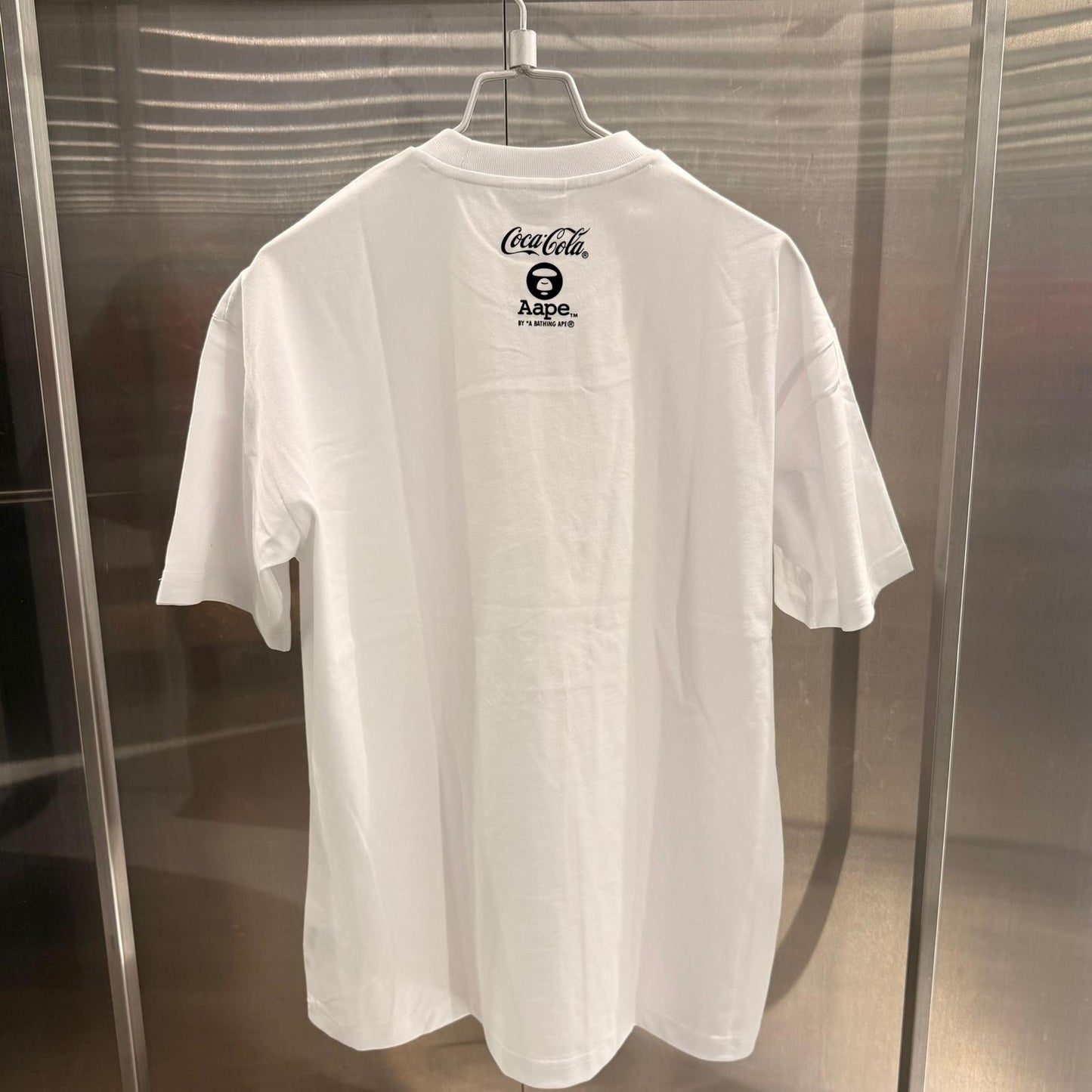 香港代購 專櫃正品 26春夏 Aape 男 可口可樂(COCA-COLA)聯名款猿人迷彩印花短袖T恤9789