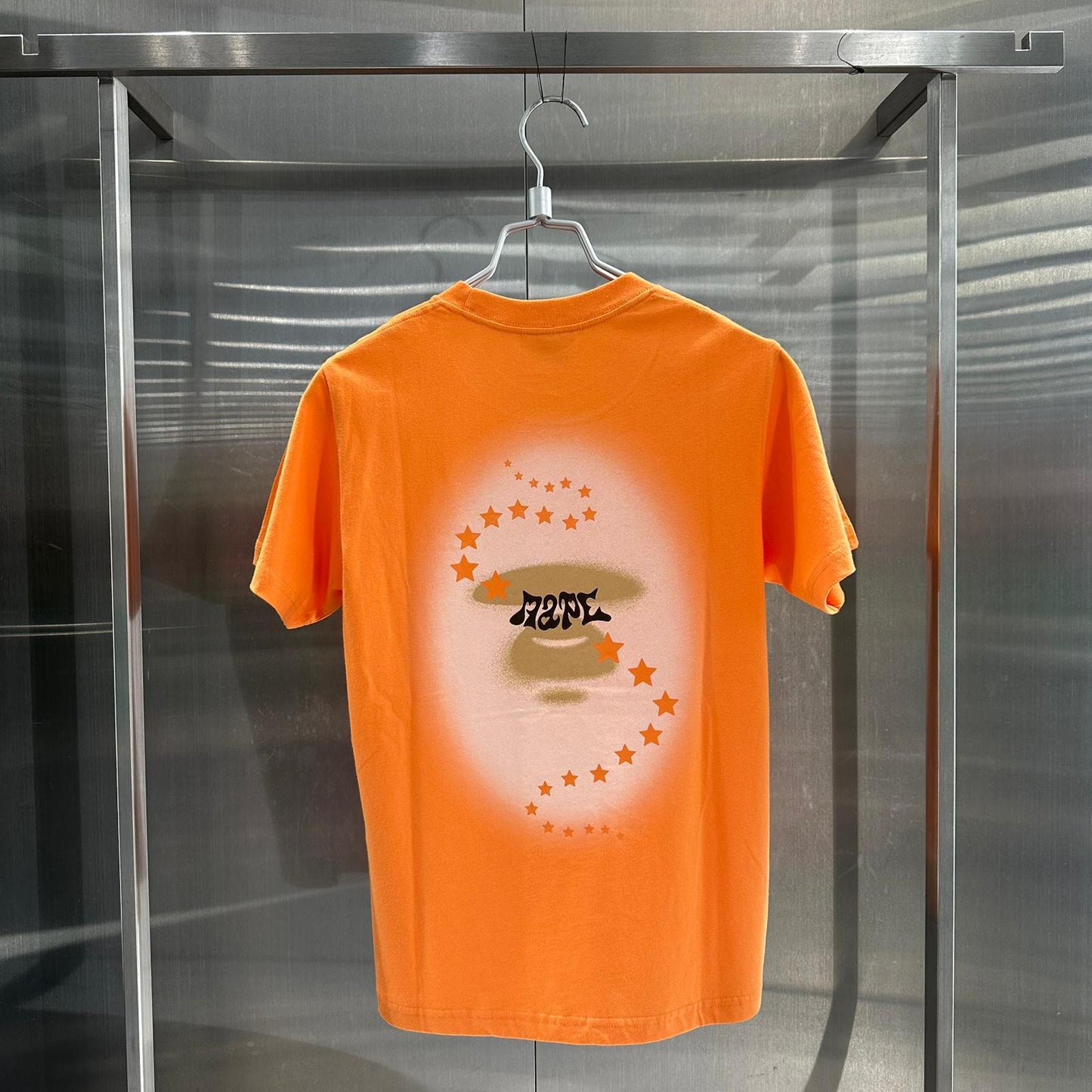 香港直郵 專櫃正品 Aape 26春夏 女 果凍質感字母印花五角星猿人頭短袖T恤1916