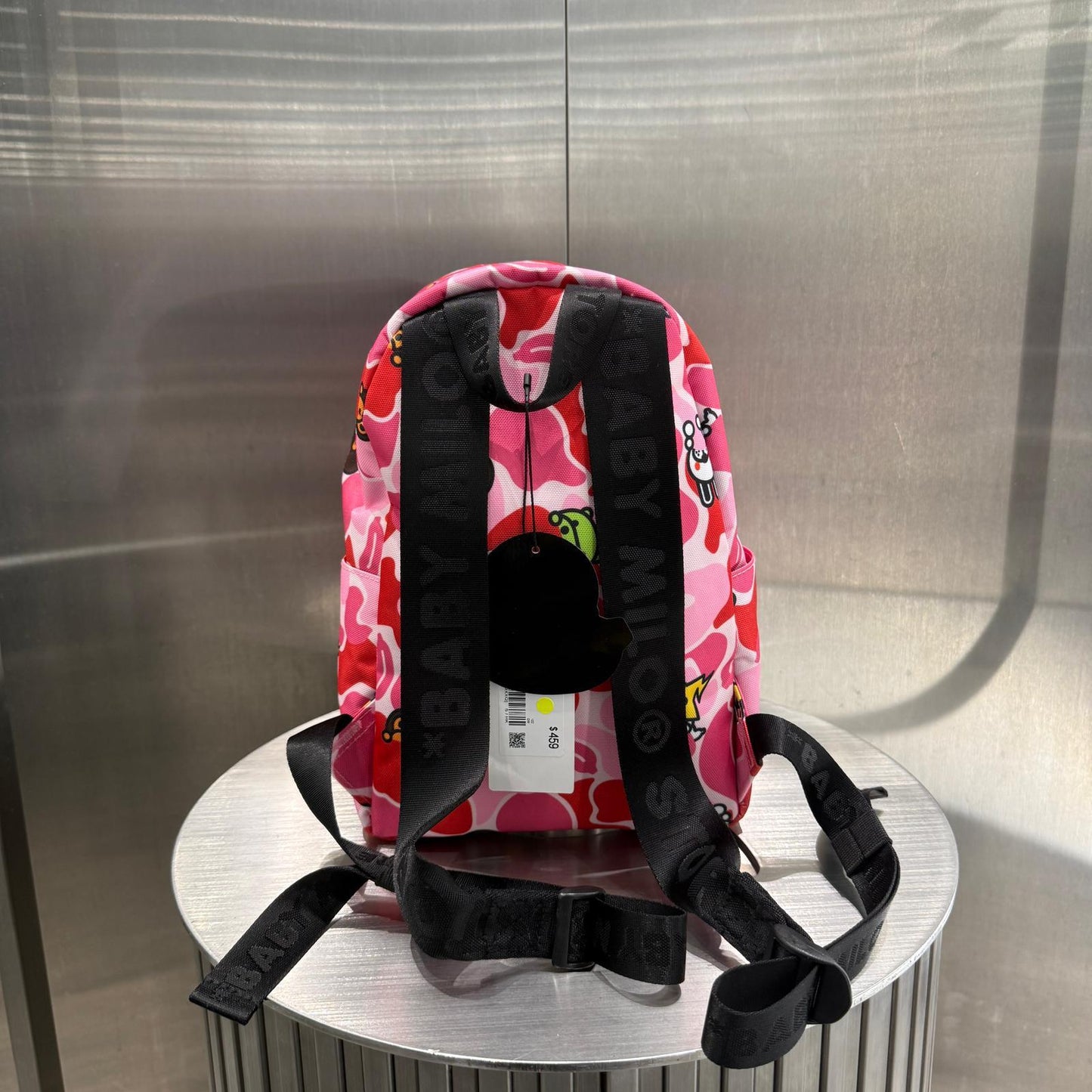 香港代購 專櫃正品 BABY MILO STORE 卡通小猴子圖案雙肩包（小號）4279