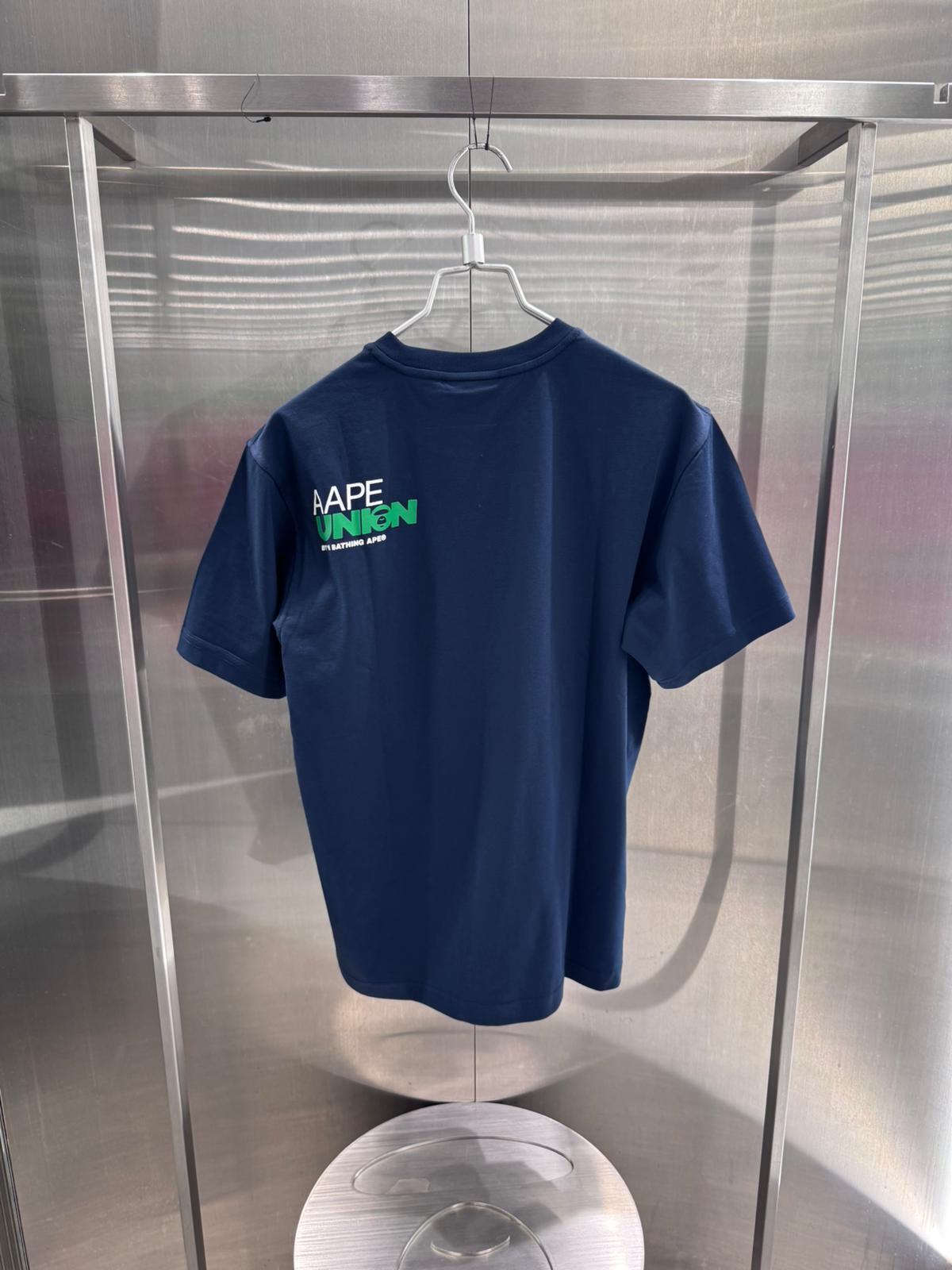 香港代購 專櫃正品 26春夏 Aape 男 AAPEUNION 運動系列匹克球猿人徽章舒適短袖T恤1927