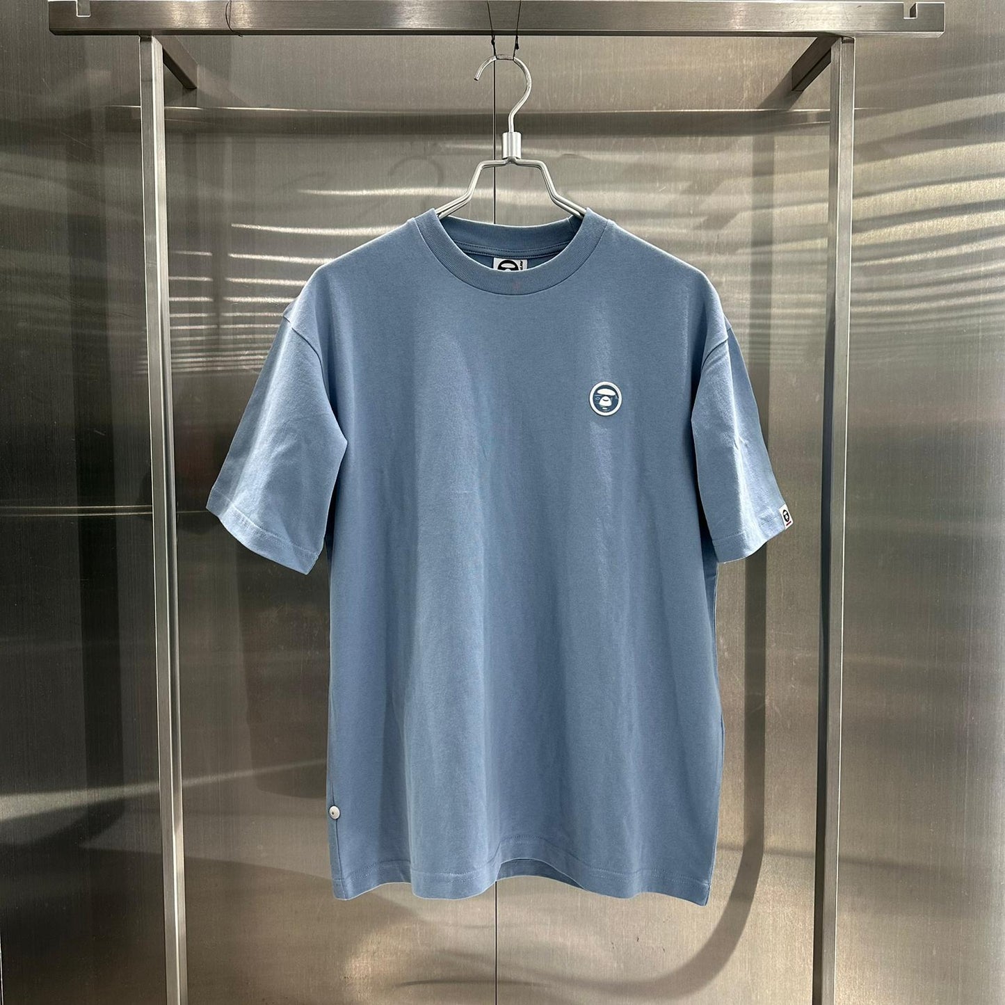 香港直郵 專櫃正品 Aape 26春夏 男 猿人小標徽章簡約純色短袖T恤1808