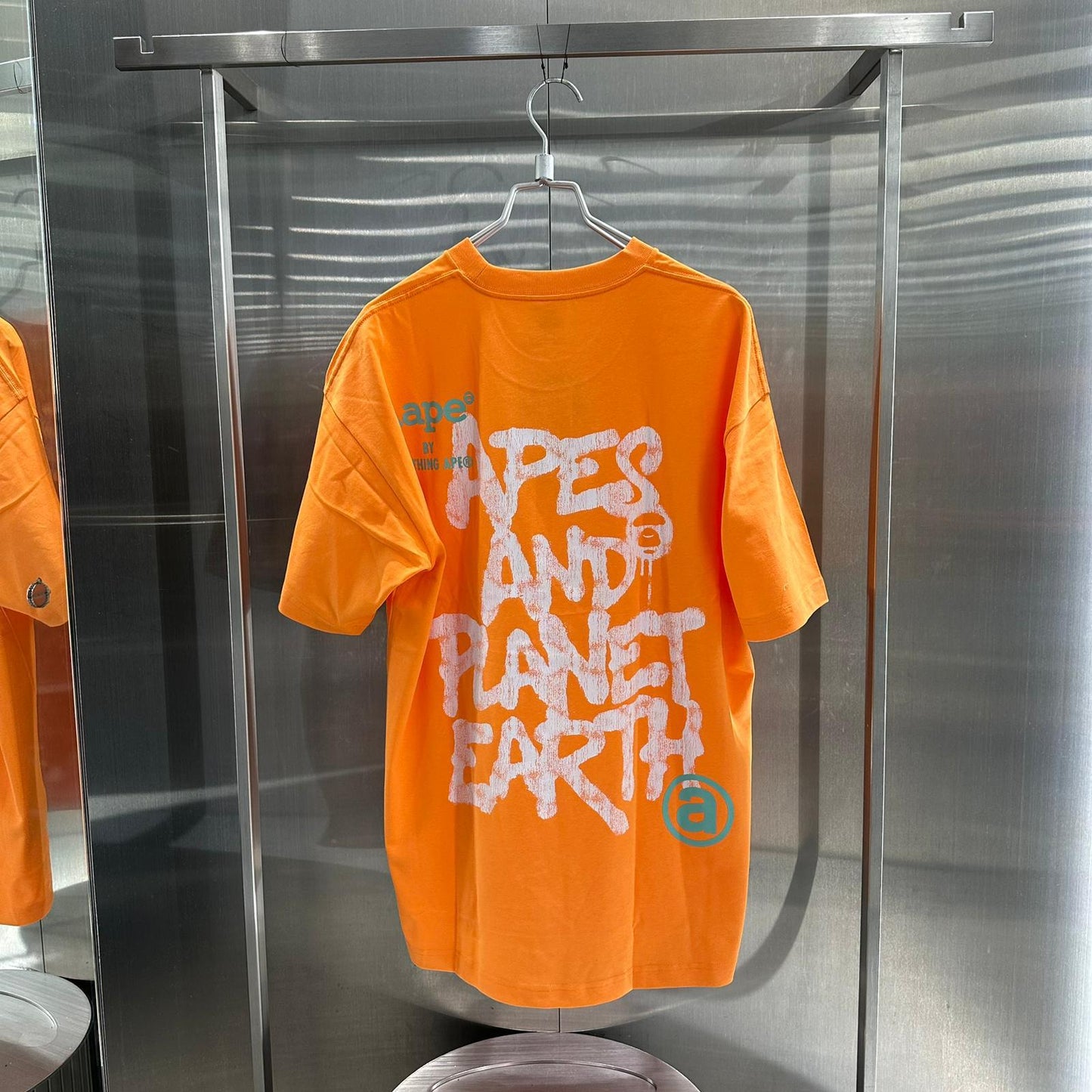 香港直郵 專櫃正品 Aape 26春夏 男 字母塗鴉美式街頭舒適休閑圓領短袖T恤1840