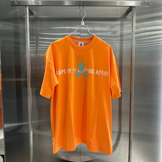 香港直郵 專櫃正品 Aape 26春夏 男 字母塗鴉美式街頭舒適休閑圓領短袖T恤1840