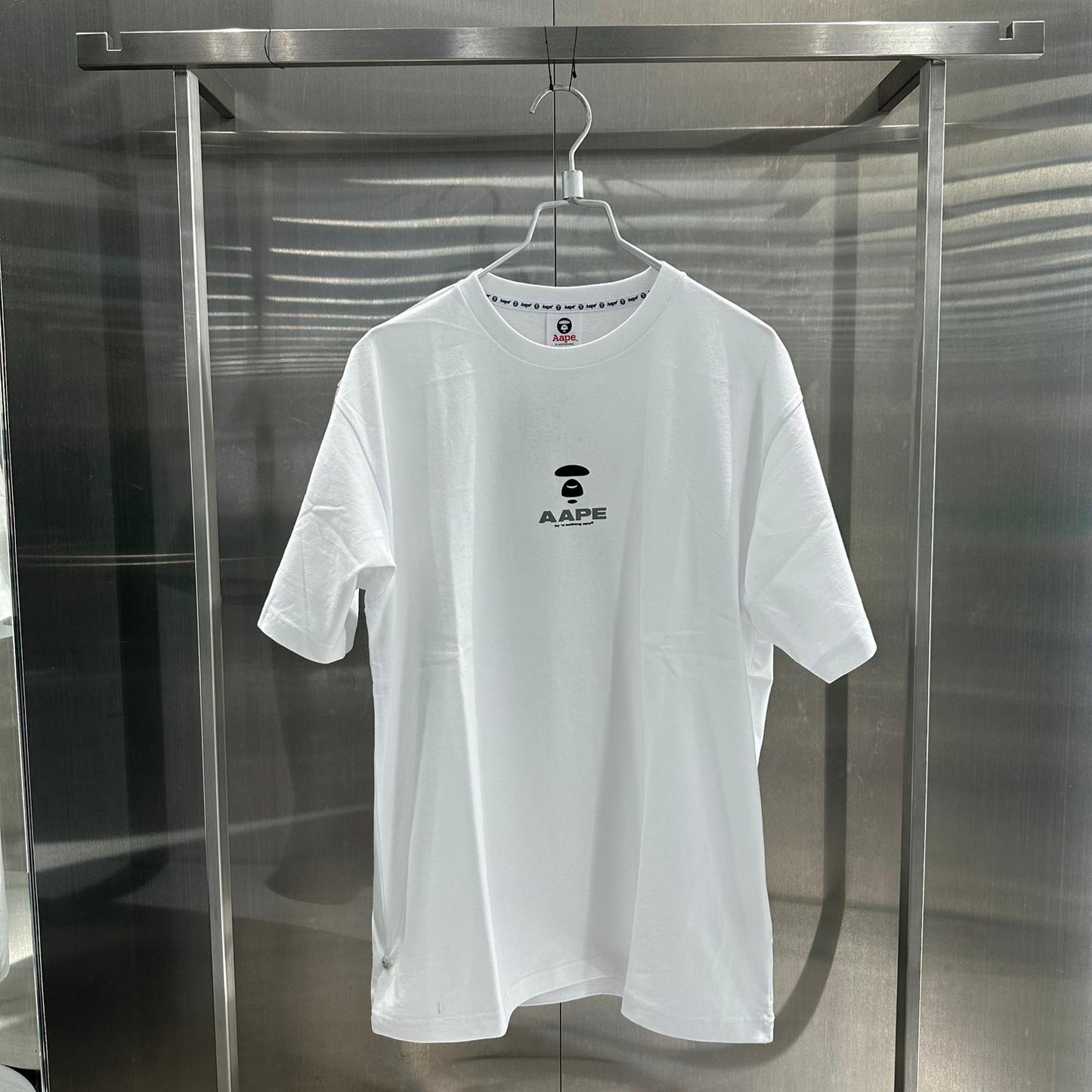 香港直郵 專櫃正品 Aape 26春夏 男 字母圓環簡約個性猿人印花短袖T恤1841