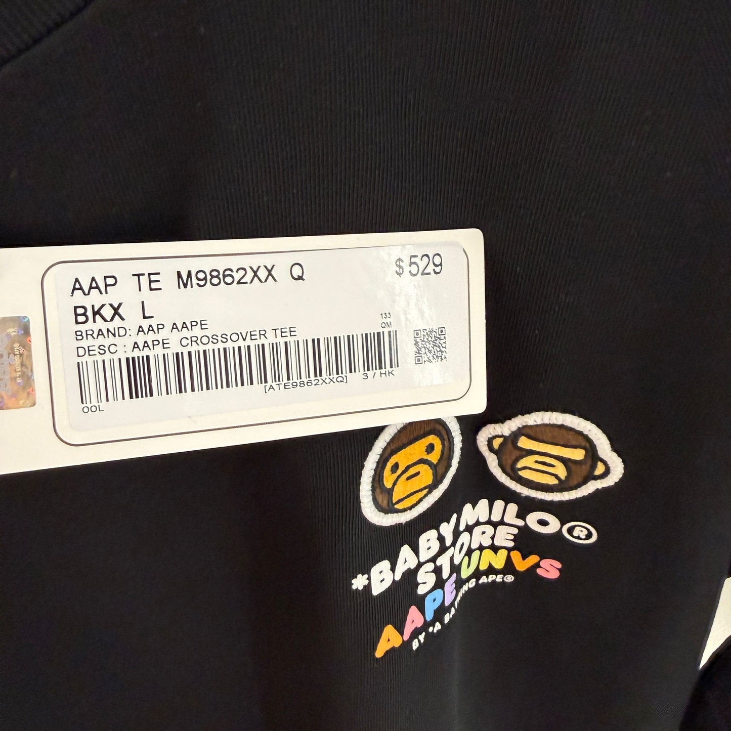 AAPE X Baby Milo Store tee 9862