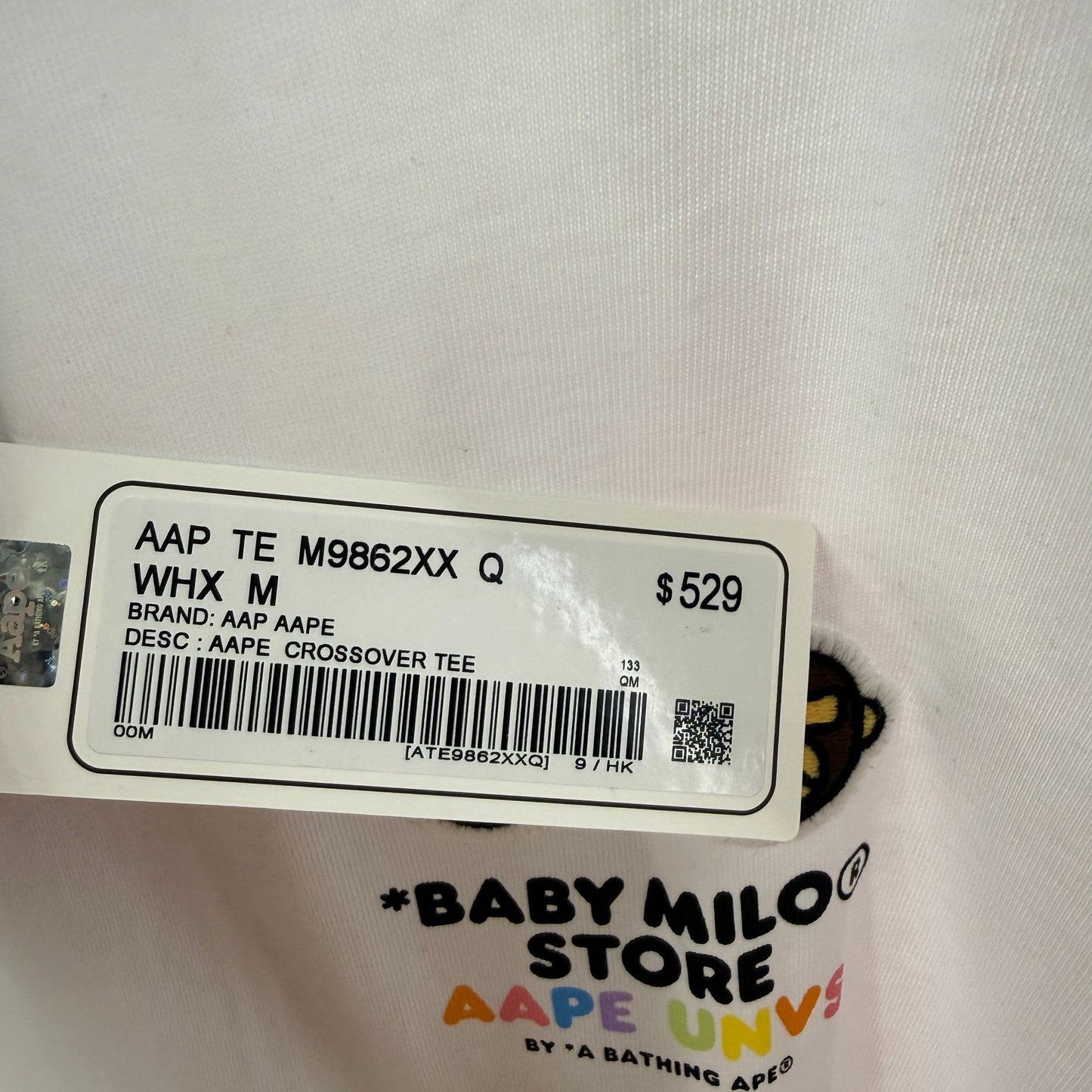 AAPE X Baby Milo Store tee 9862