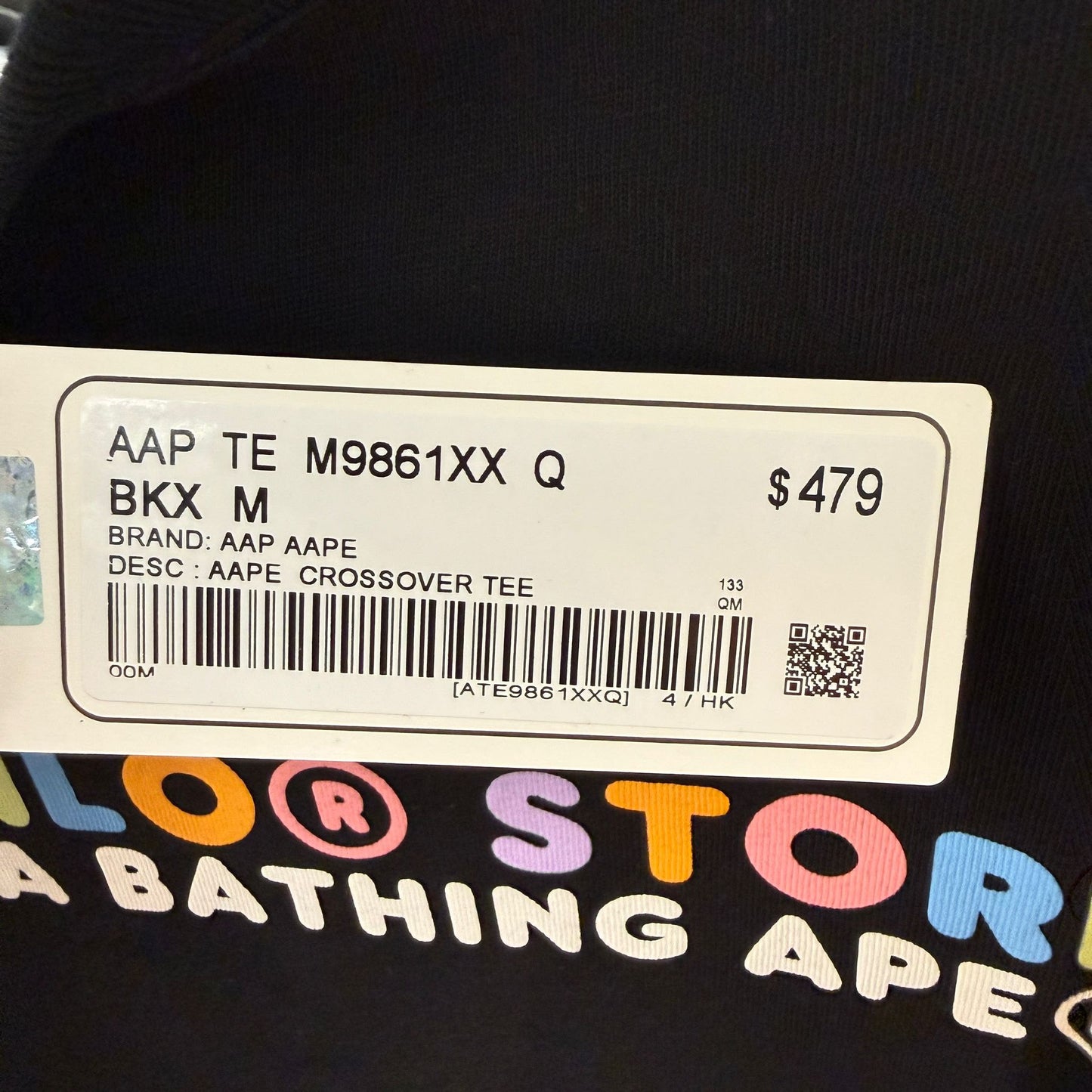 AAPE X Baby Milo Store tee 9861