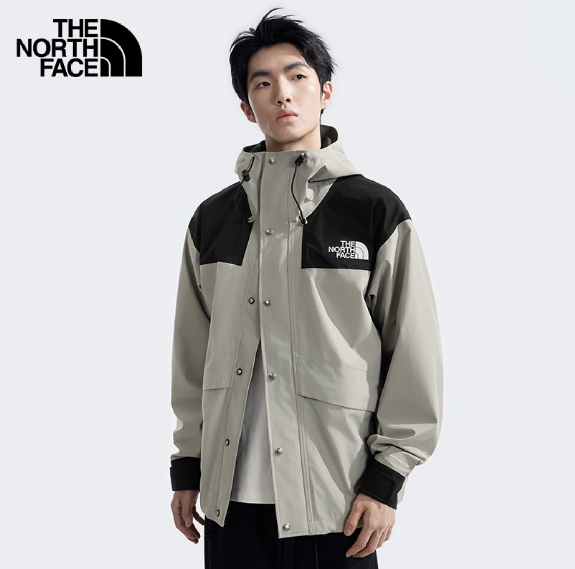 THE NORTH FACE北面男休閑運動沖鋒衣外套 NF0A8AKJ