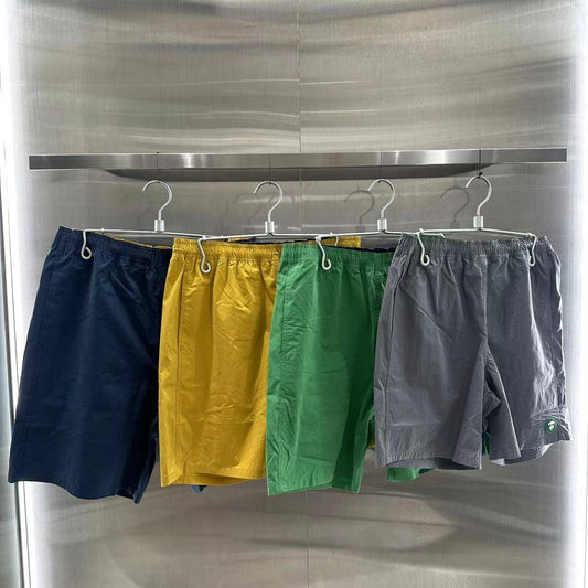 香港直郵 Aape 男裝 25春夏小標徽章潮流撞色休閑短褲B673