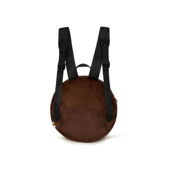 香港直郵 BABY MILO STORE配飾立體卡通小猴毛絨雙肩包4277